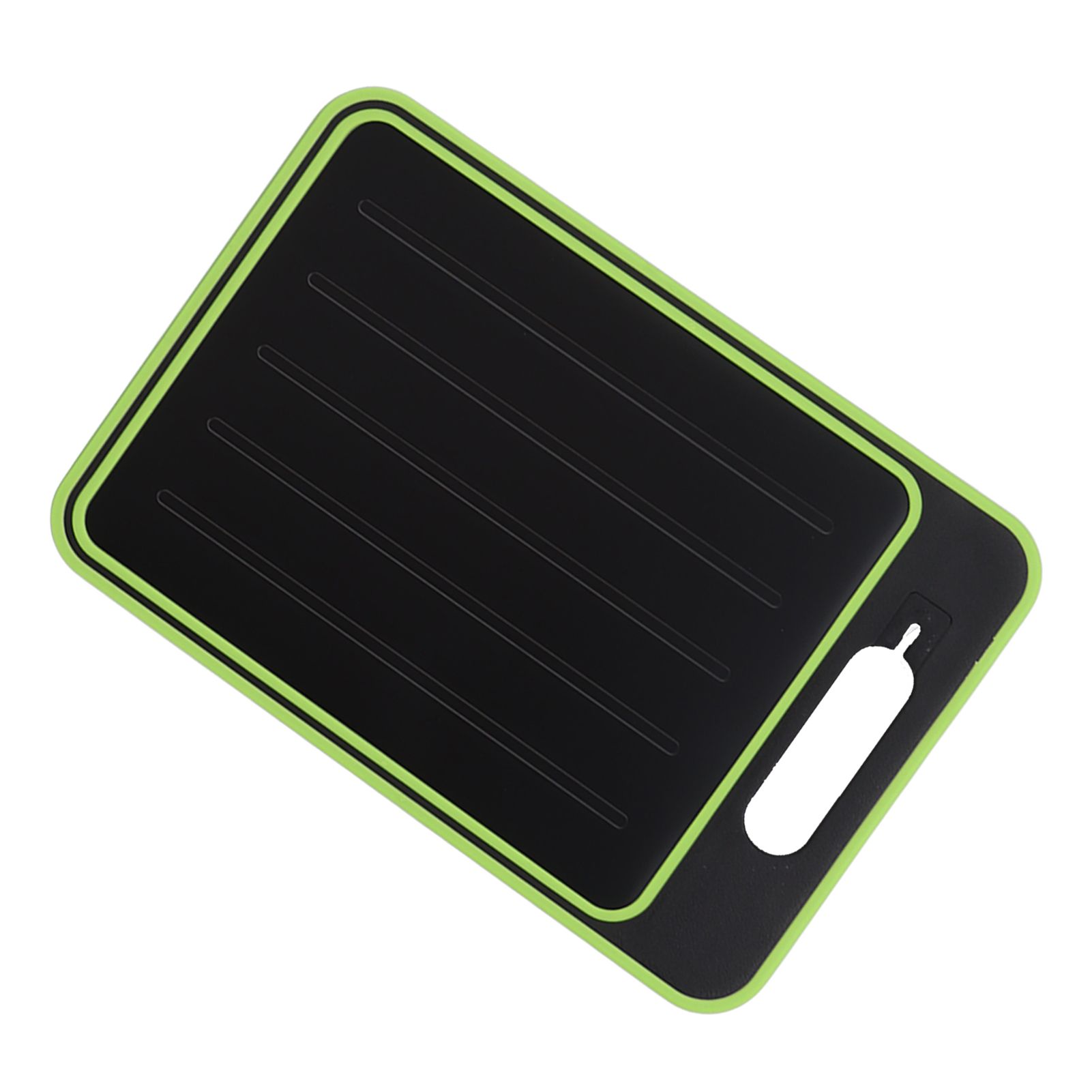 Double Sided Cutting Board Rapid Thawing and Grinding Plate with Knife Sharpener for Kitchen Black - Image 7