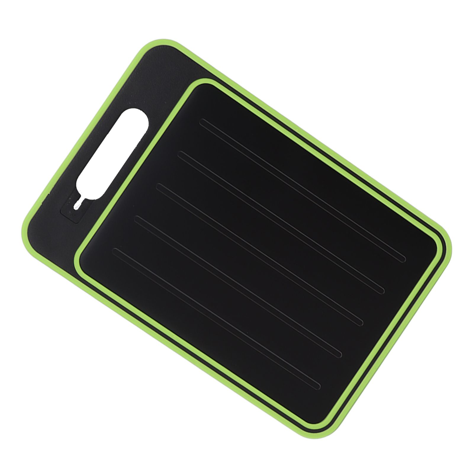 Double Sided Cutting Board Rapid Thawing and Grinding Plate with Knife Sharpener for Kitchen Black - Image 8