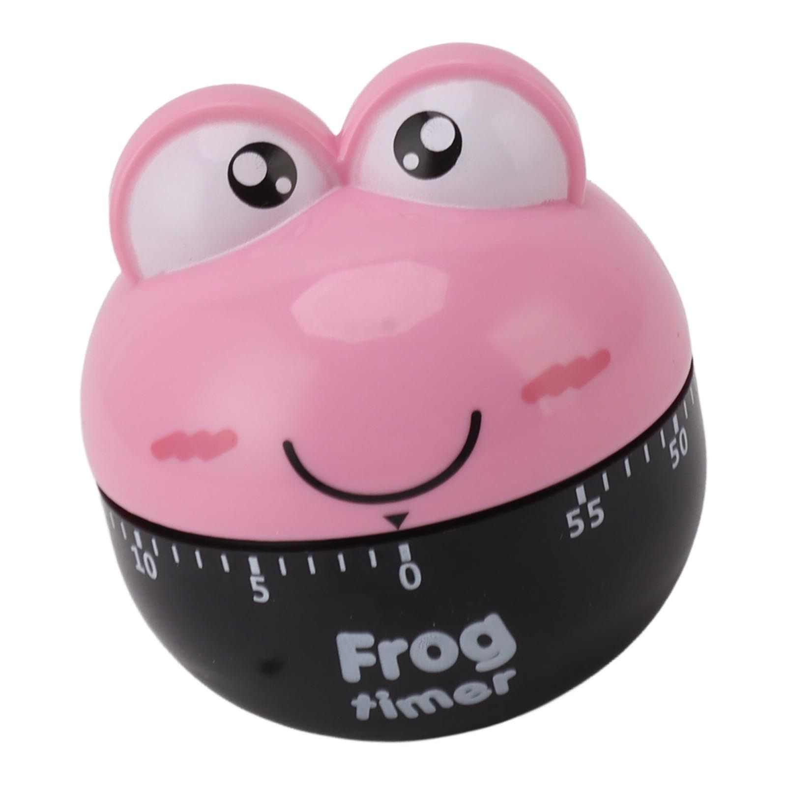 Cartoon Machinery Timer High Accuracy Adjustable 60 Minutes Mechanical Kitchen Cooking Timer for Kitchen Study Pink - Image 7