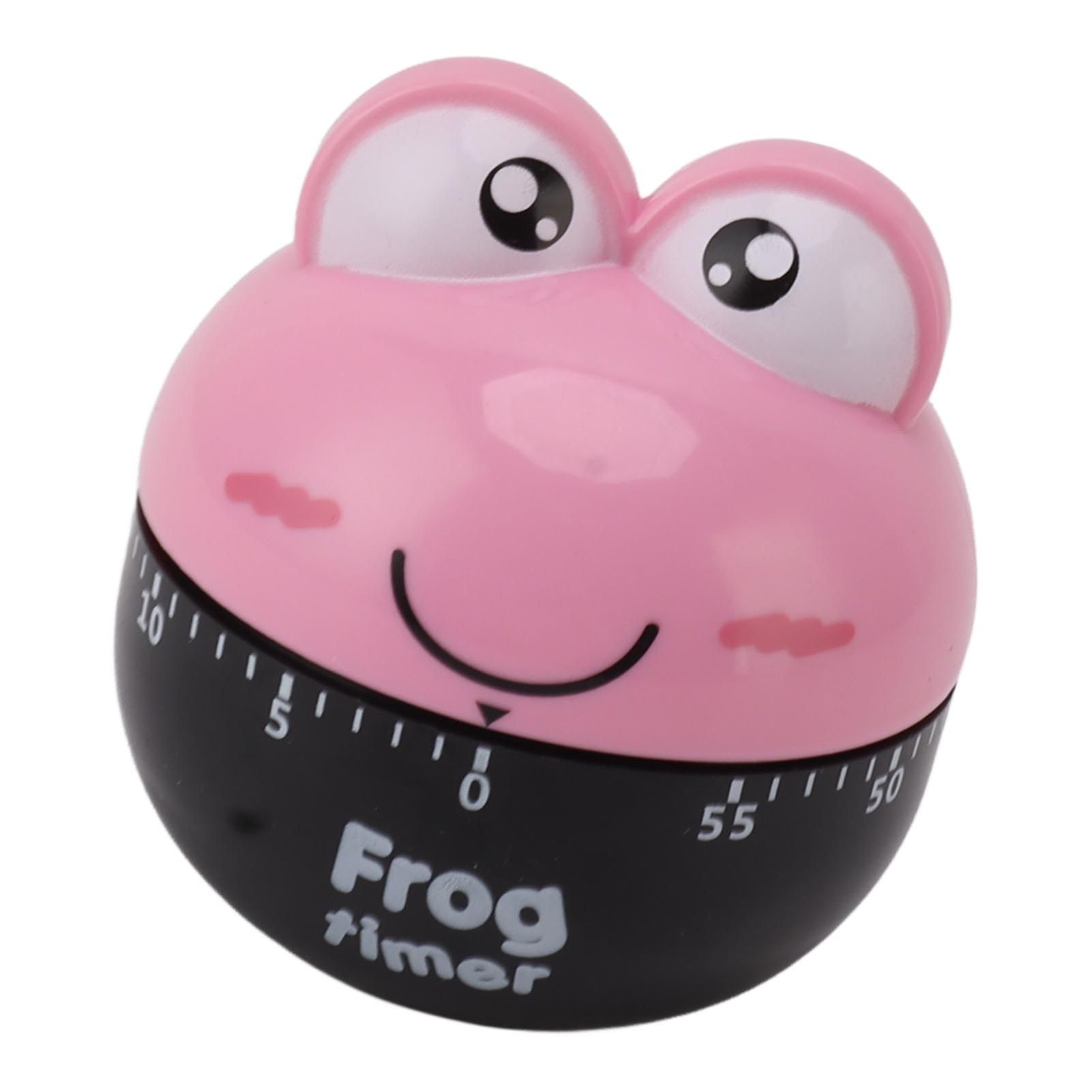 Cartoon Machinery Timer High Accuracy Adjustable 60 Minutes Mechanical Kitchen Cooking Timer for Kitchen Study Pink - Image 8
