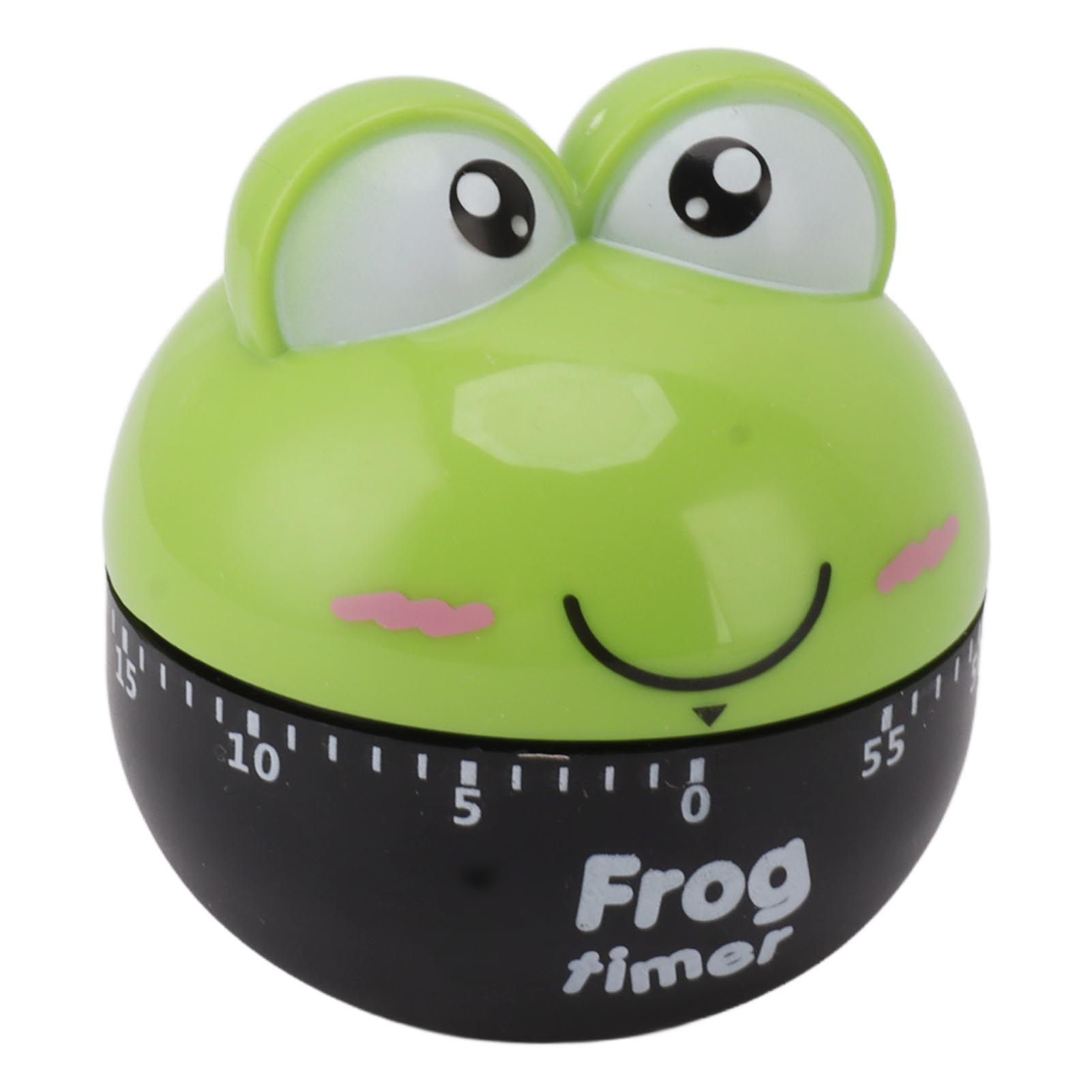 Cartoon Machinery Timer High Accuracy Adjustable 60 Minutes Mechanical Kitchen Cooking Timer for Kitchen Study Green - Image 2