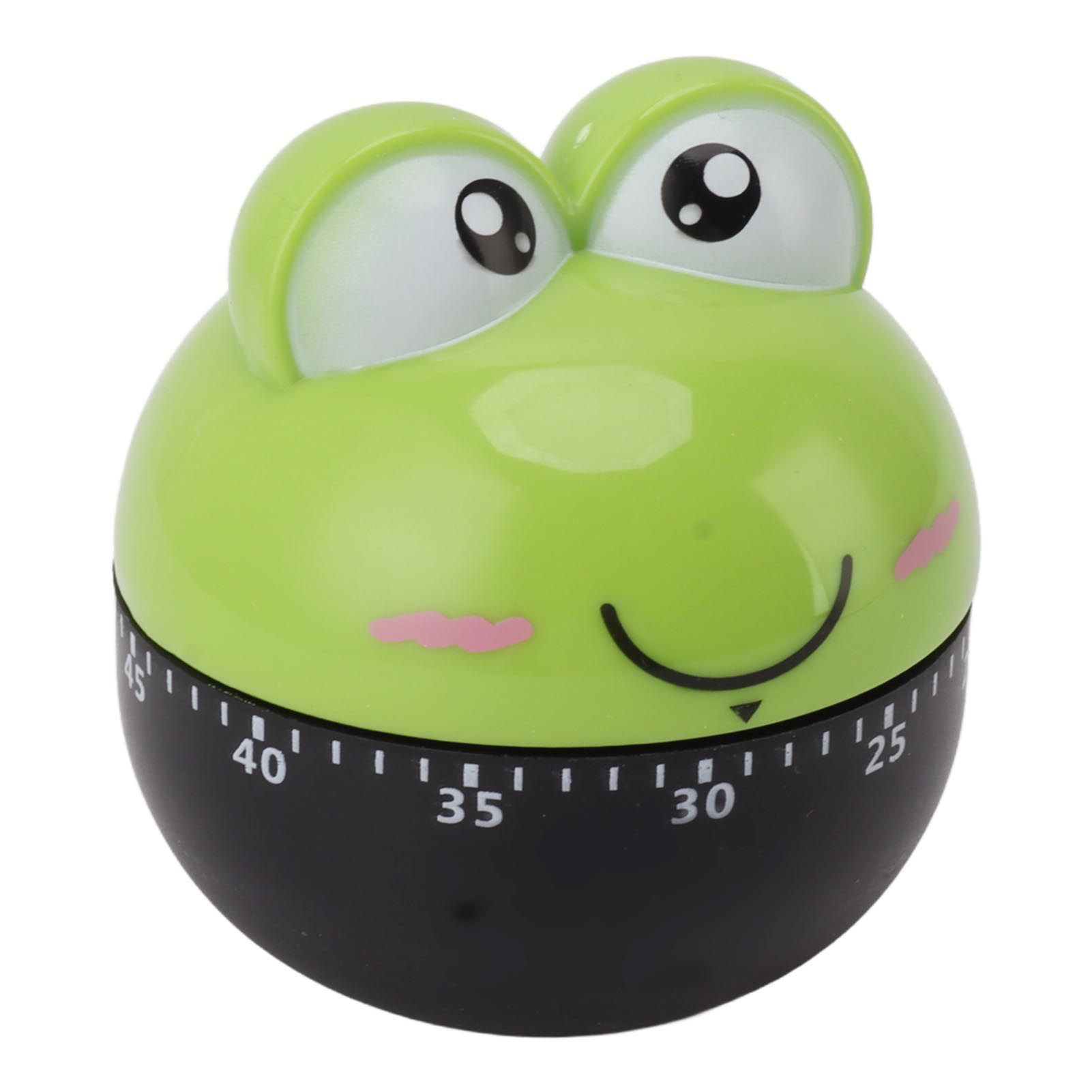 Cartoon Machinery Timer High Accuracy Adjustable 60 Minutes Mechanical Kitchen Cooking Timer for Kitchen Study Green - Image 4