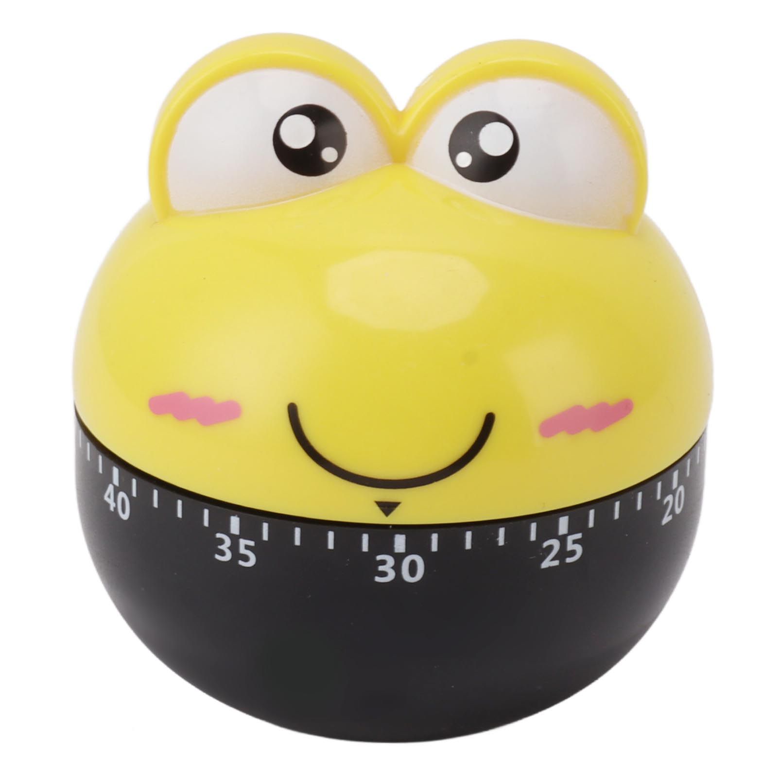 Cartoon Machinery Timer High Accuracy Adjustable 60 Minutes Mechanical Kitchen Cooking Timer for Kitchen Study Yellow - Image 6
