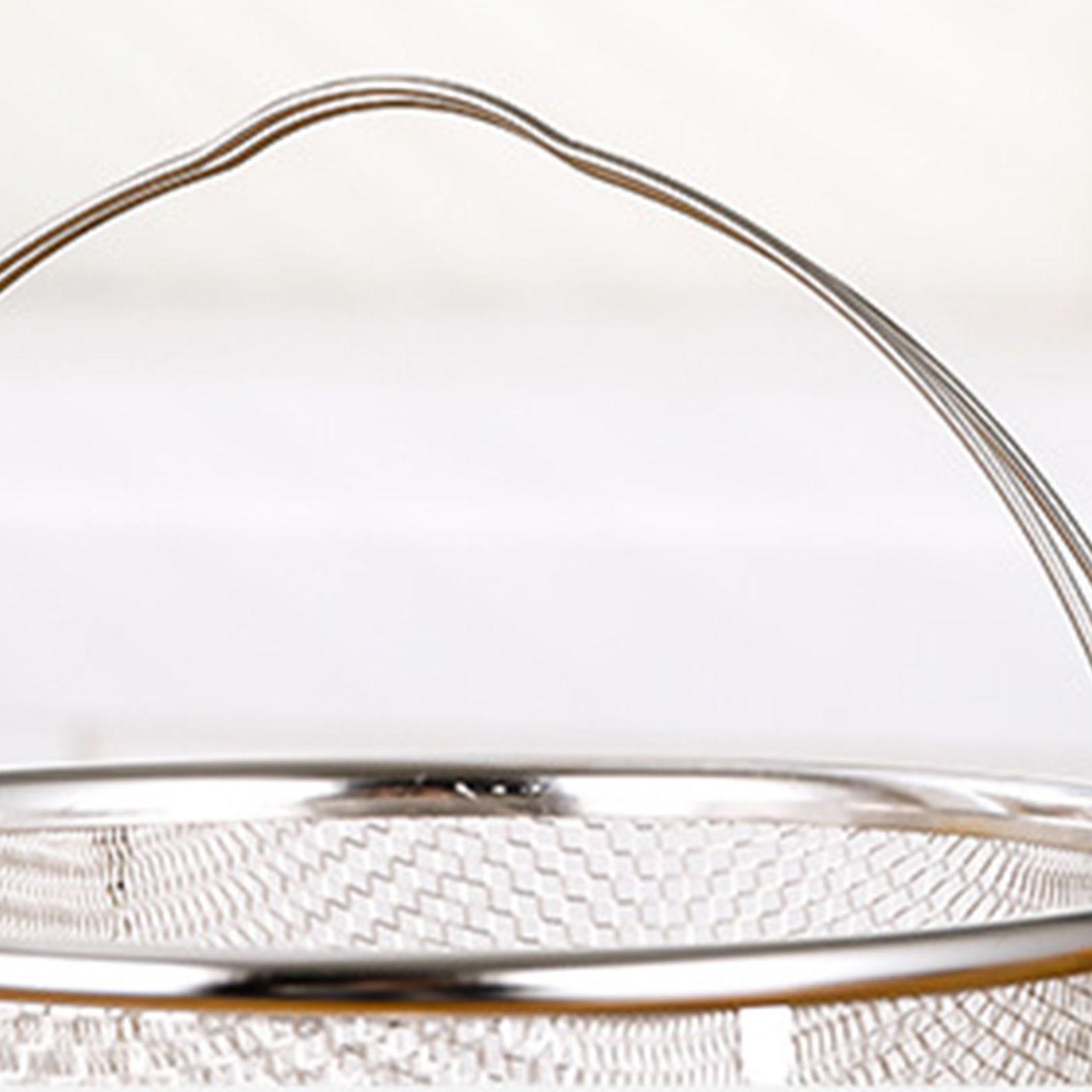 Mesh Steaming Basket Stainless Steel Comfortable Handles Heat Resistant Steaming Basket for Cooking Kitchen 20x21cm - Image 6