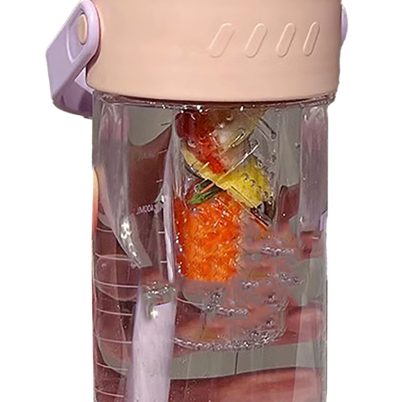 Straw Water Bottle Built in Tea Strainer with Handle PC 700ml Beautiful Cute Straw Bottle for Girls Women Pink - Image 8