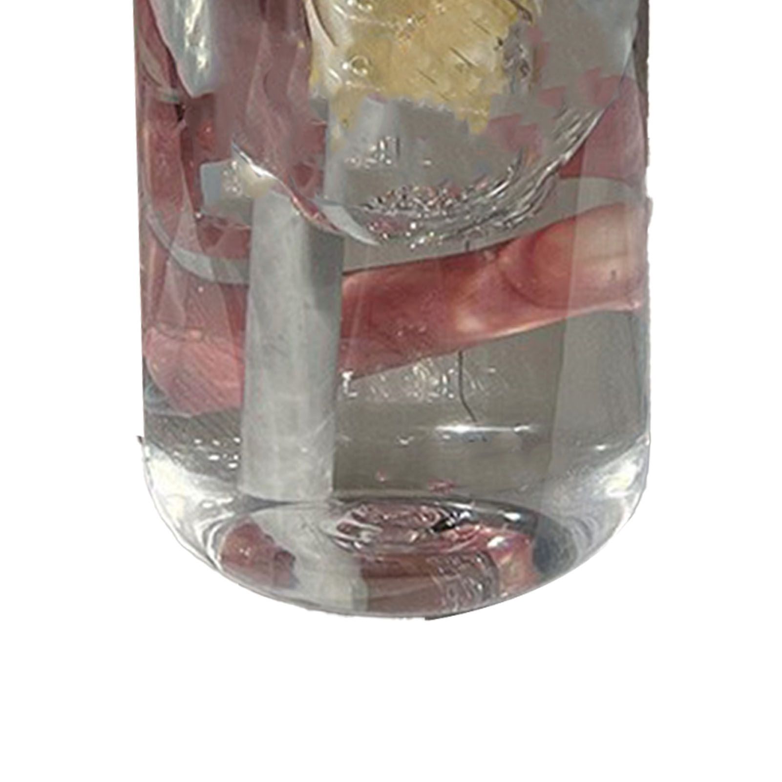 Straw Water Bottle Built in Tea Strainer with Handle PC 700ml Beautiful Cute Straw Bottle for Girls Women White - Image 7