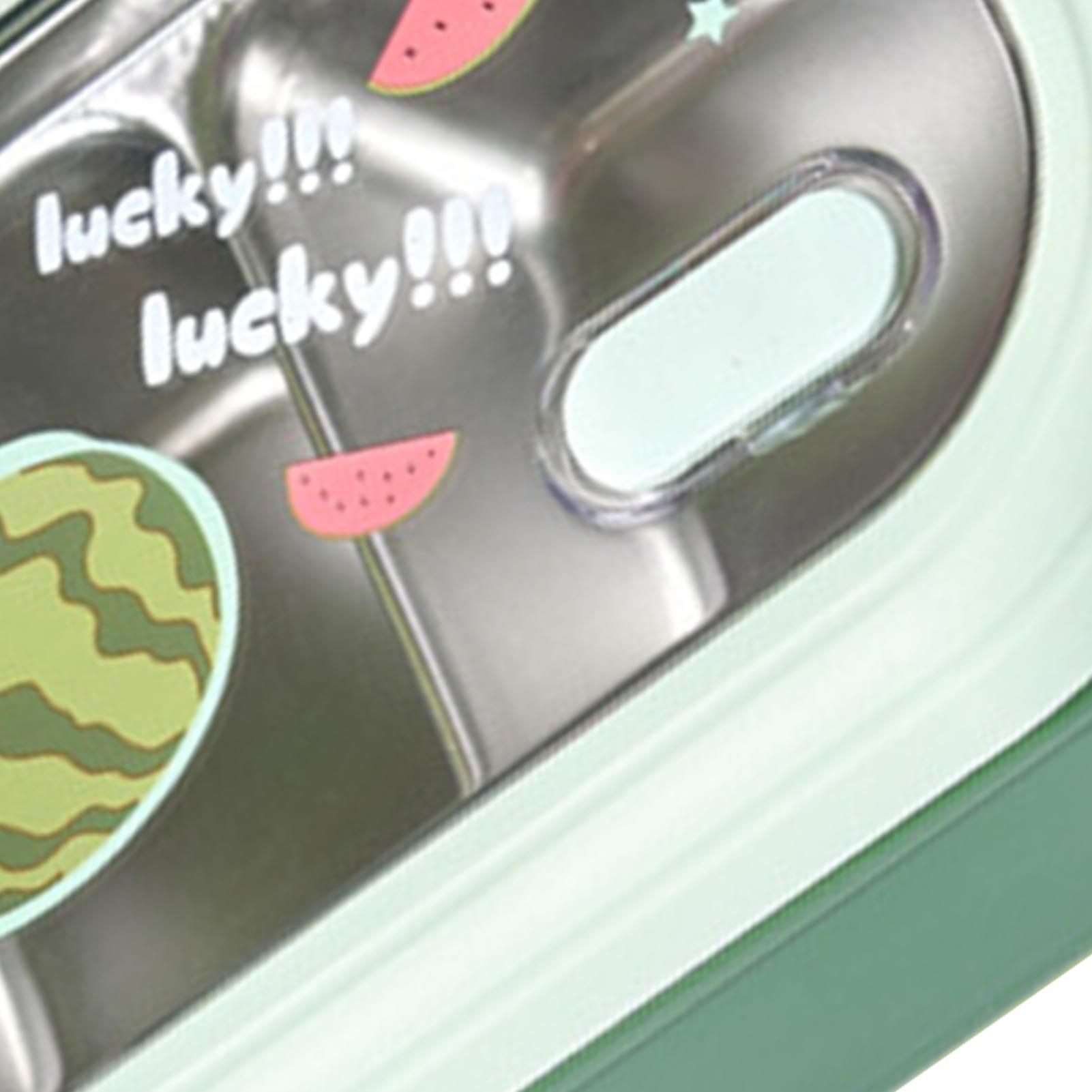Bento Lunch Box Portable Safe Leakproof Divided Stainless Steel Thermal Lunch Box for Students School Office Green - Image 8