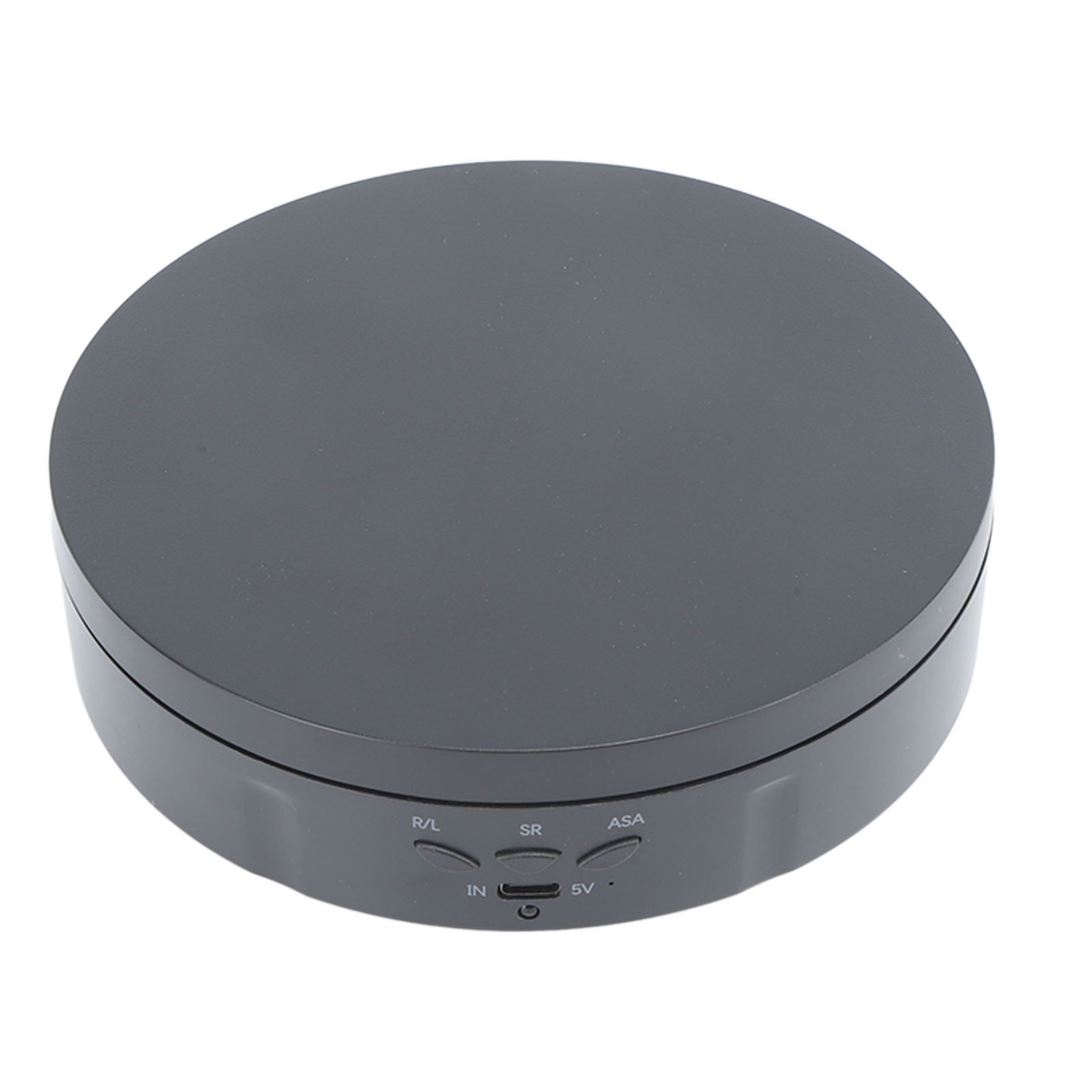 Electric Rotating Turntable 2 in 1 Smart Remote Control Jewelry Display Tray Live Streaming Ornaments Display Stand 5V Black - Image 8
