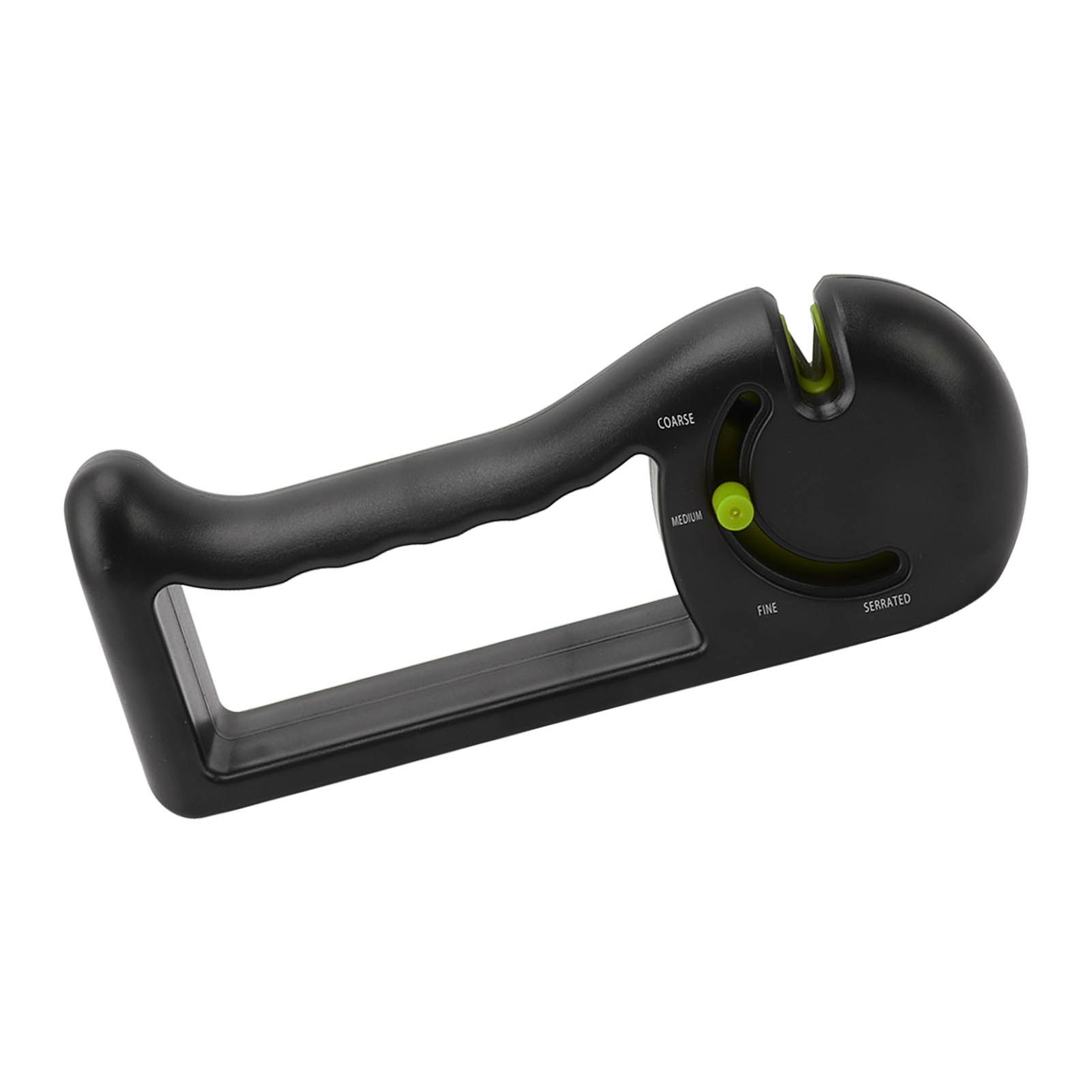 Knife Sharpener 4 Stage Adjustable Handheld Manual Knife Sharpeners for Kitchen Knives Green - Image 6