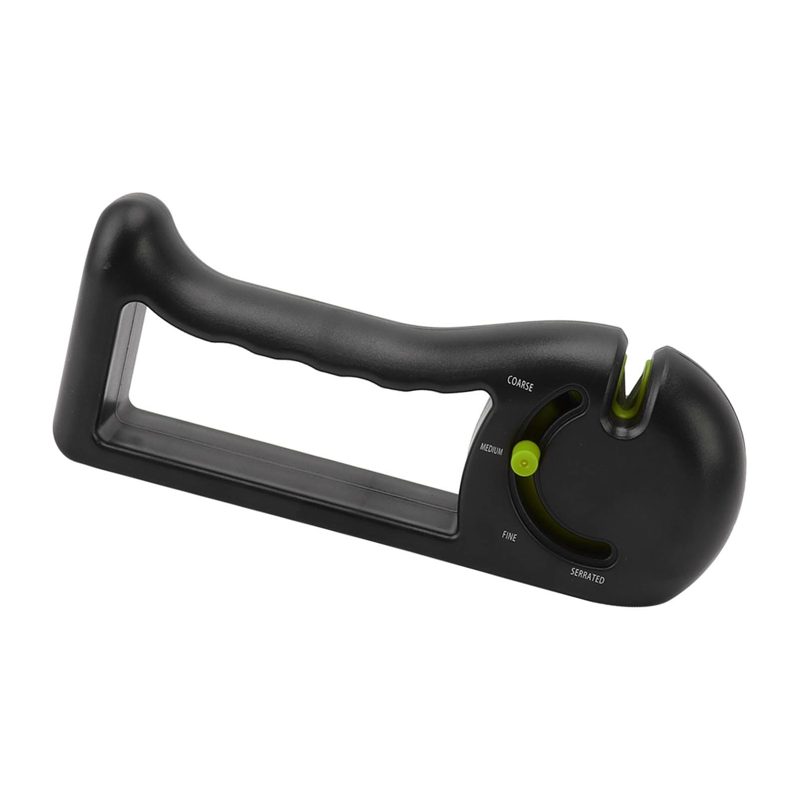 Knife Sharpener 4 Stage Adjustable Handheld Manual Knife Sharpeners for Kitchen Knives Green - Image 7