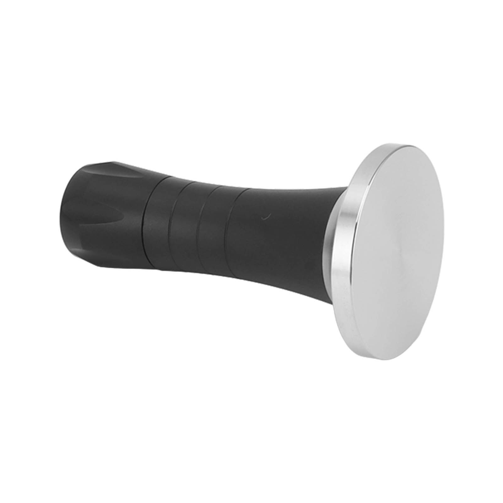 Coffee Tamper Stirrer Kit Distribution Tool Set 2 in 1 Hand Presser for Home Black 53mm - Image 2