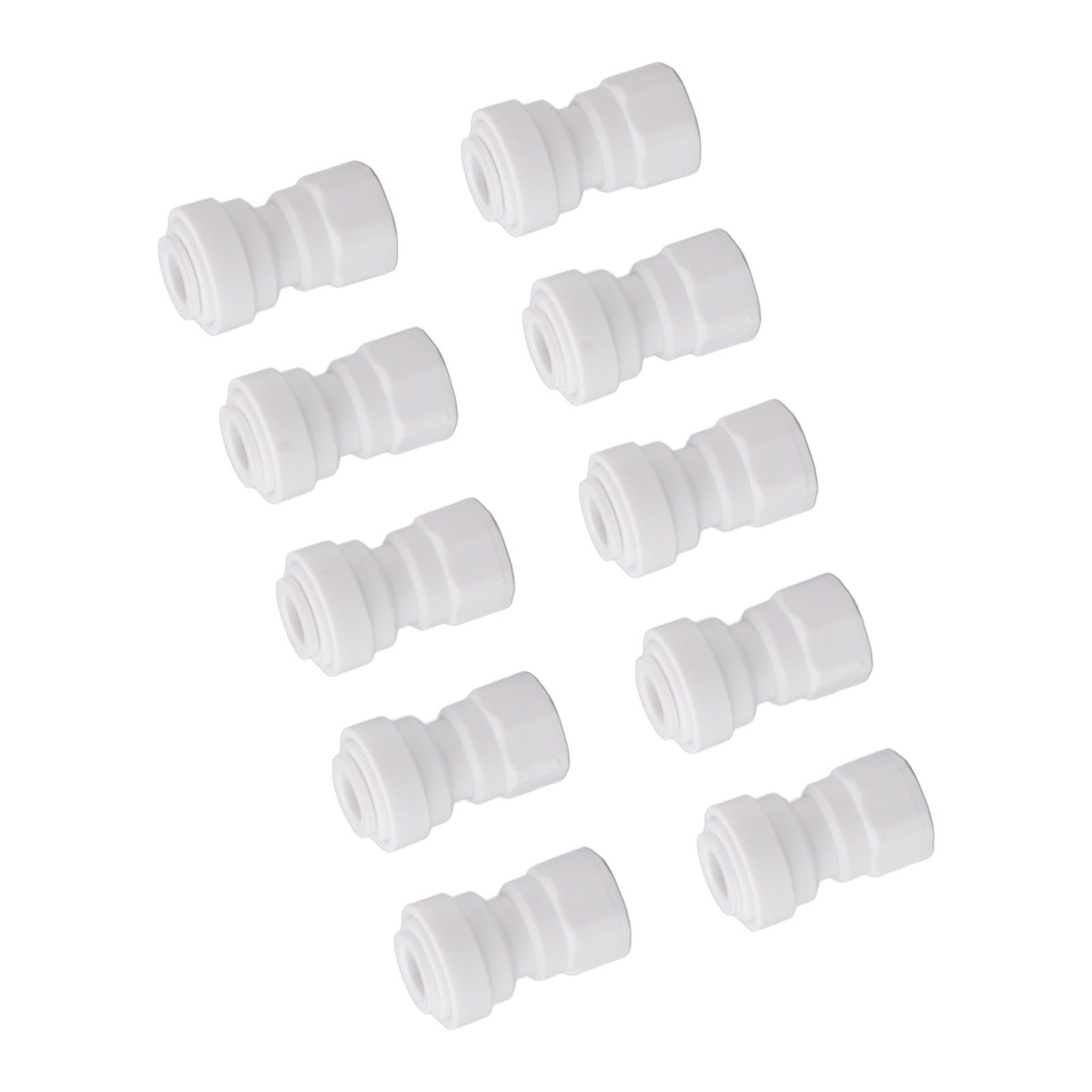 10 Pcs Plastic Quick Connect Fittings Multifunctional Plastic Quick Pipe Fitting for Home Winery Beer Brewing 3/8 - Image 3