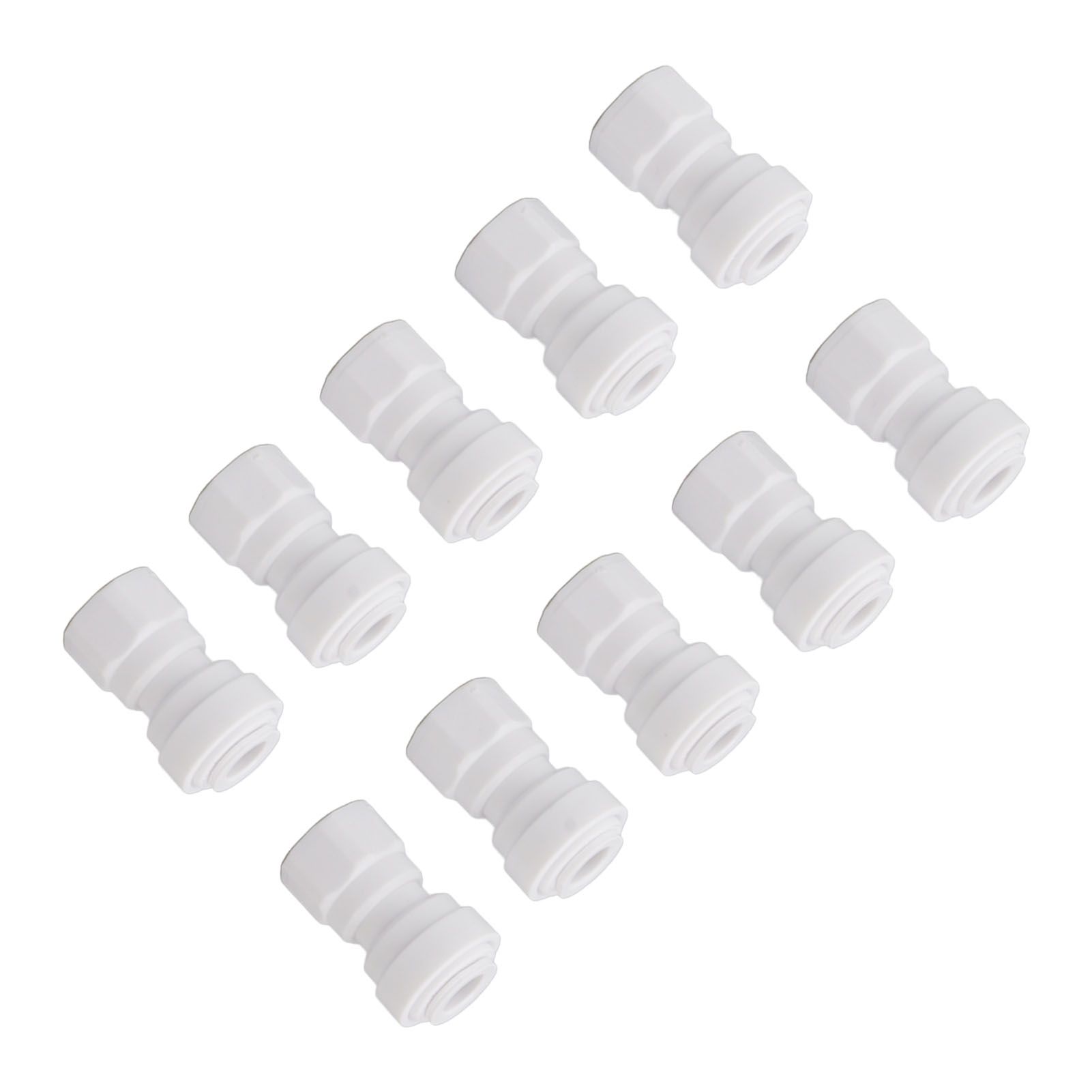 10 Pcs Plastic Quick Connect Fittings Multifunctional Plastic Quick Pipe Fitting for Home Winery Beer Brewing 3/8 - Image 4