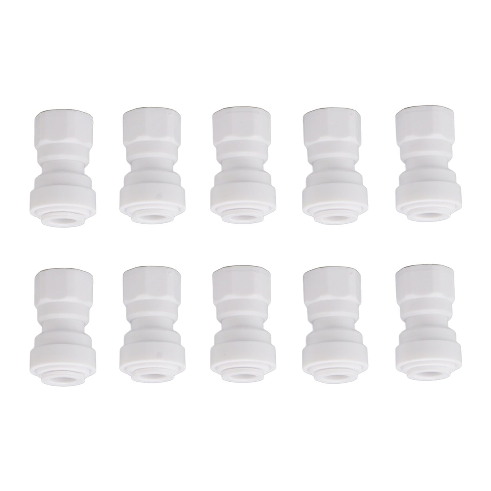10 Pcs Plastic Quick Connect Fittings Multifunctional Plastic Quick Pipe Fitting for Home Winery Beer Brewing 3/8 - Image 5