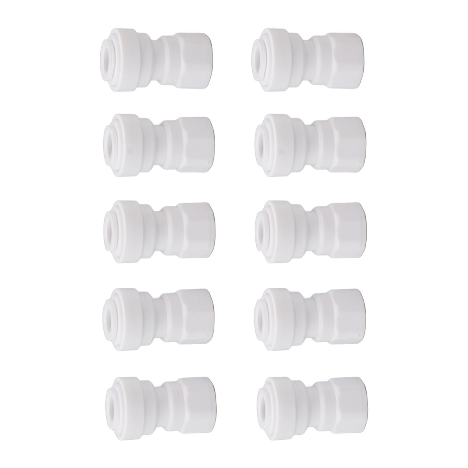 10 Pcs Plastic Quick Connect Fittings Multifunctional Plastic Quick Pipe Fitting for Home Winery Beer Brewing 3/8 - Image 6