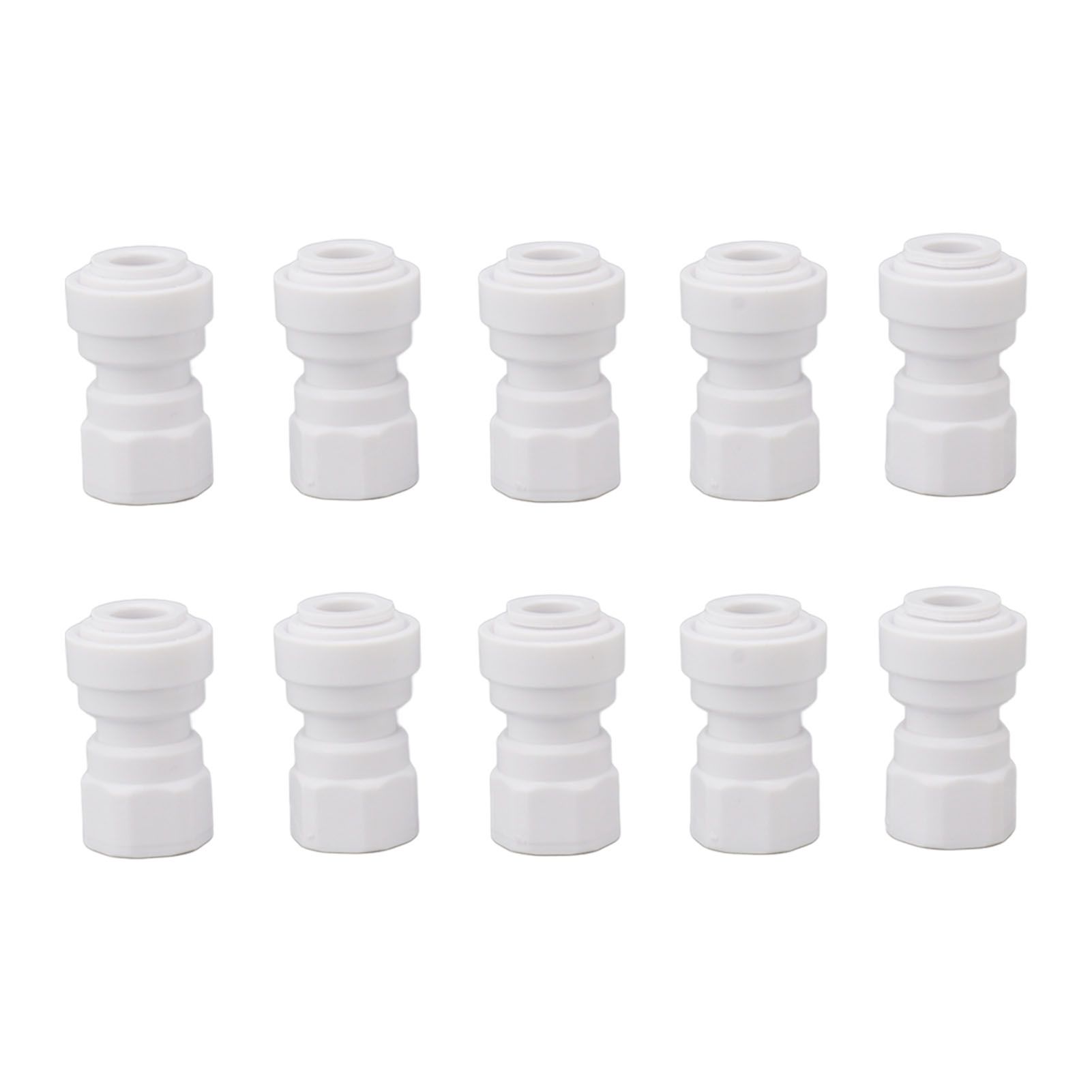 10 Pcs Plastic Quick Connect Fittings Multifunctional Plastic Quick Pipe Fitting for Home Winery Beer Brewing 3/8 - Image 7