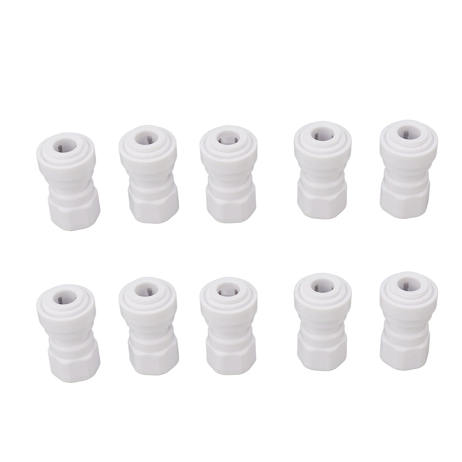 10 Pcs Plastic Quick Connect Fittings Multifunctional Plastic Quick Pipe Fitting for Home Winery Beer Brewing 3/8 - Image 8