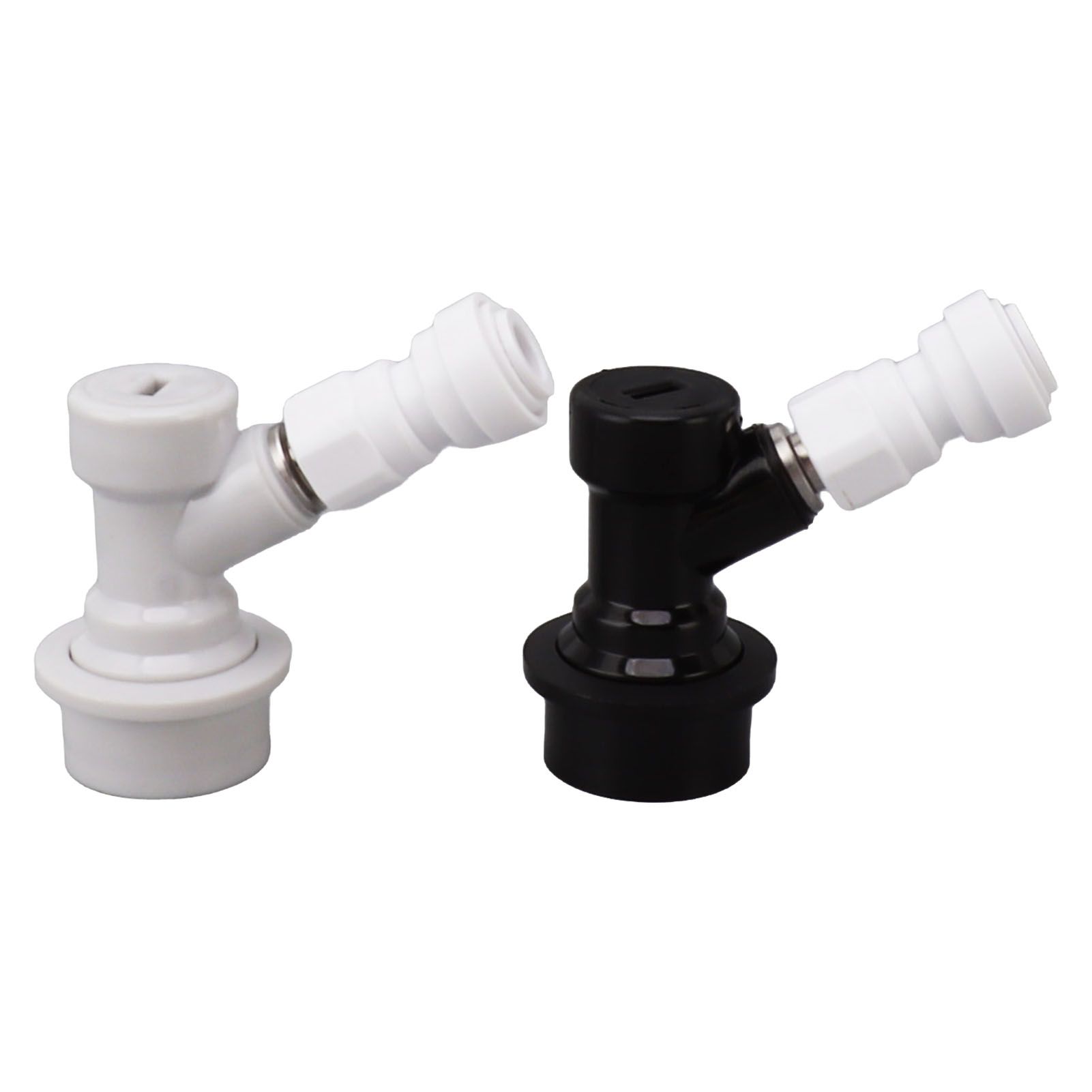 Ball Lock Disconnect Kit Beer Keg Liquid Dispenser Push in Fitting Quick Joint Connector for Beer Tube Hose 3/8 - Image 3