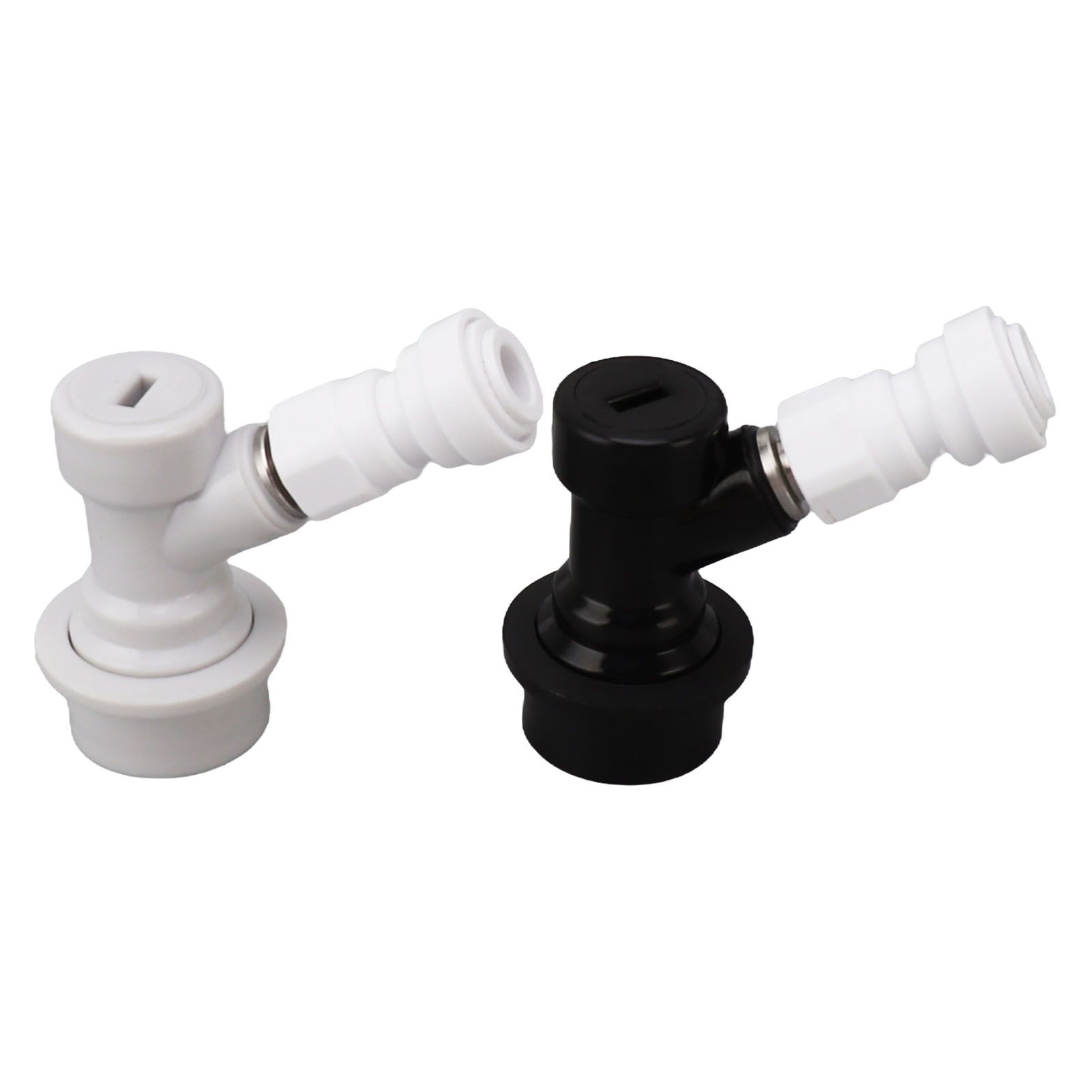 Ball Lock Disconnect Kit Beer Keg Liquid Dispenser Push in Fitting Quick Joint Connector for Beer Tube Hose 3/8 - Image 4