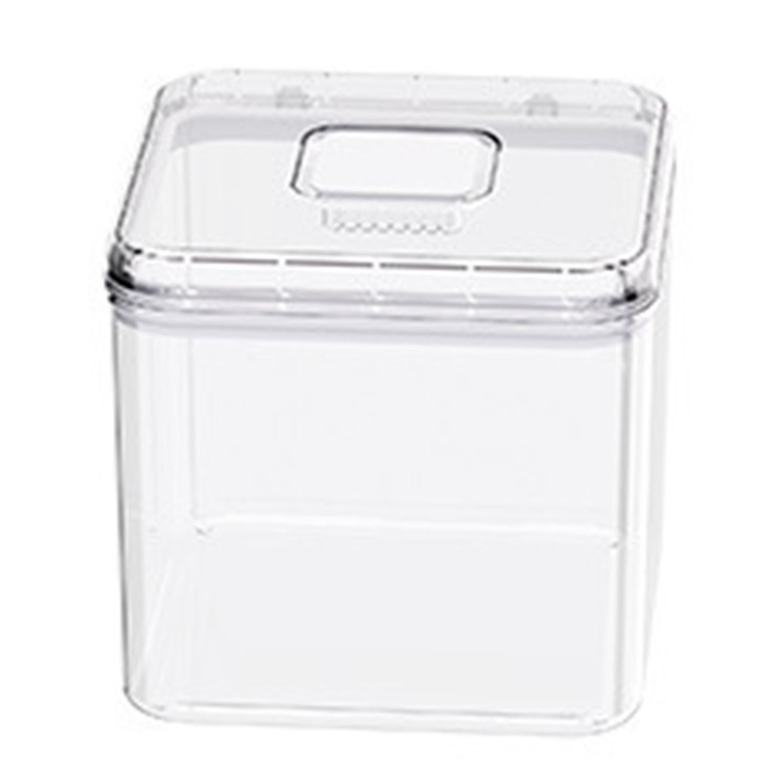 Rice Container Airtight Anti Bugs Moistureproof Hinged Lid Strong Plastic Rice Storage Bin for Family Kitchen White(16.5lb Capacity) - Image 1