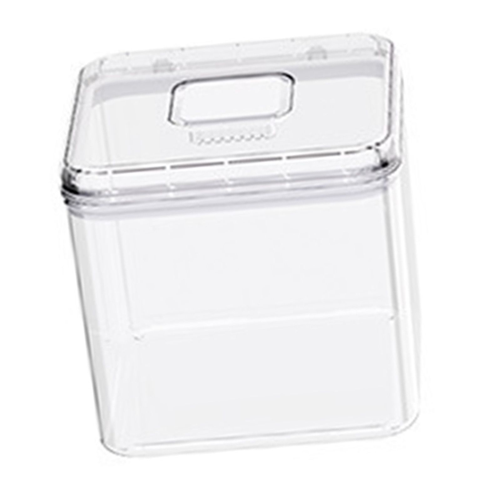 Rice Container Airtight Anti Bugs Moistureproof Hinged Lid Strong Plastic Rice Storage Bin for Family Kitchen White(16.5lb Capacity) - Image 3
