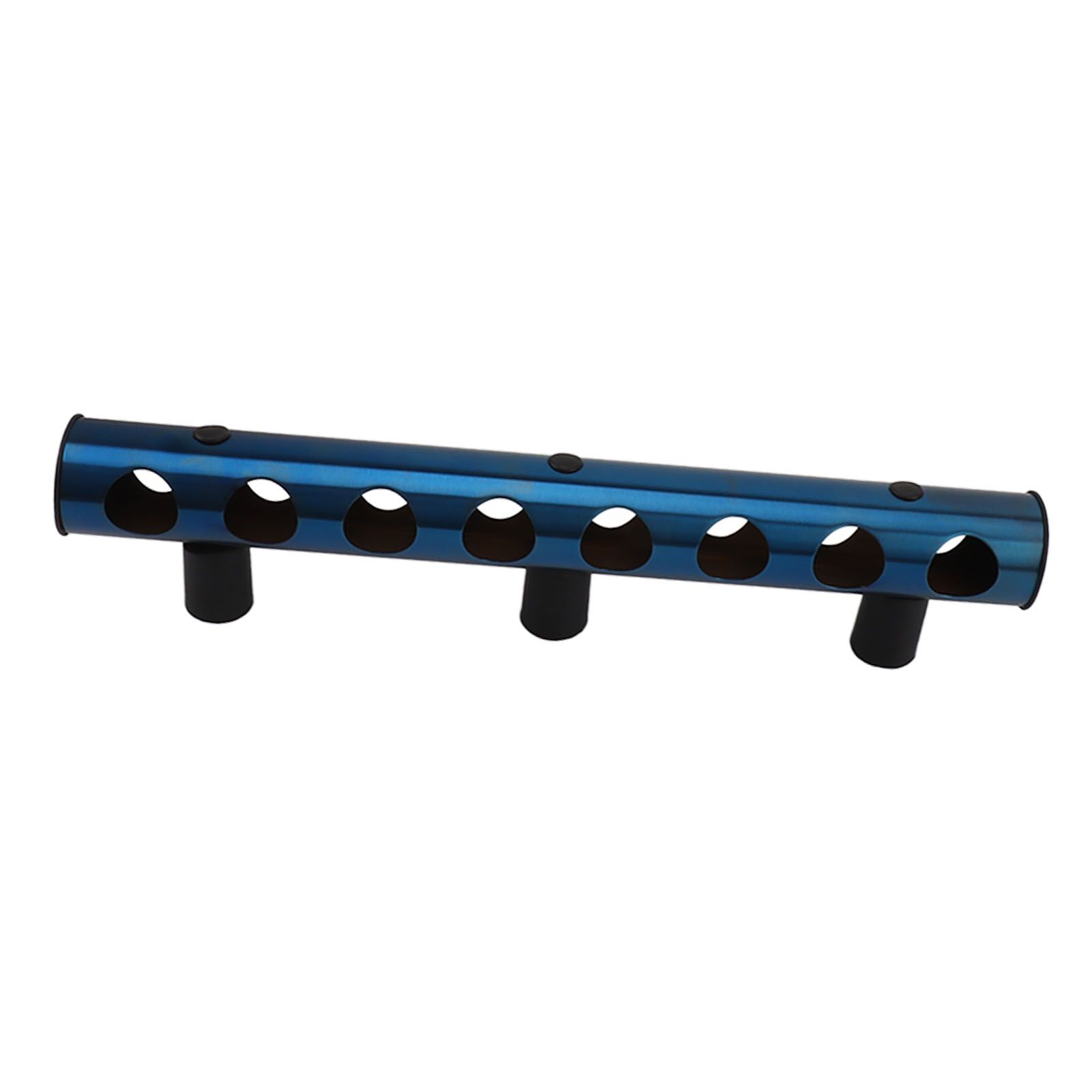 8 Holes Stainless Steel Wall Mounted Wine Rack Wall Bar Wine Bottle Rack Red Wine Storage Rack Blue - Image 8