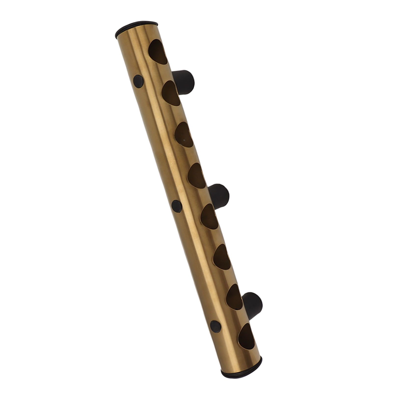 8 Holes Stainless Steel Wall Mounted Wine Rack Wall Bar Wine Bottle Rack Red Wine Storage Rack Gold - Image 4