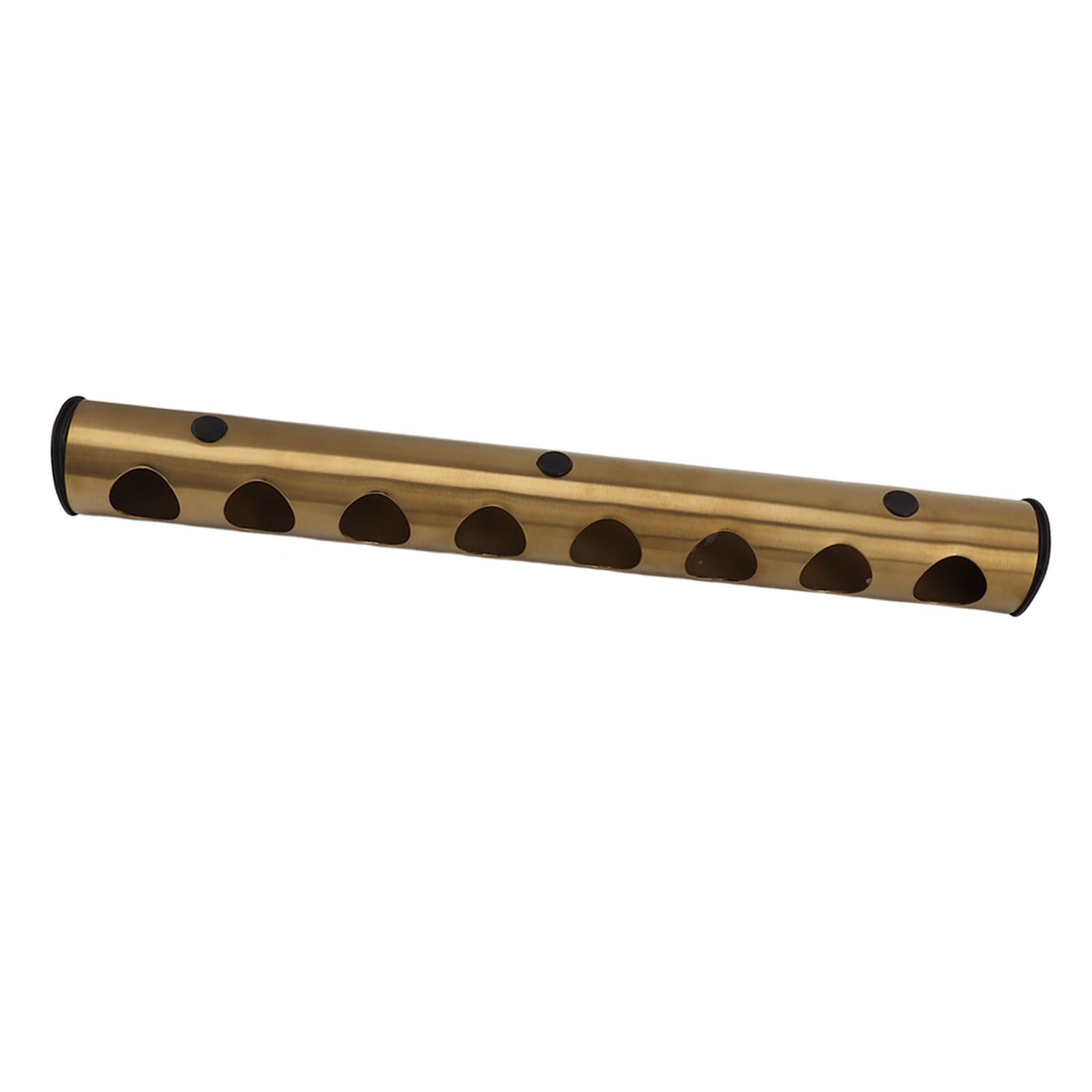 8 Holes Stainless Steel Wall Mounted Wine Rack Wall Bar Wine Bottle Rack Red Wine Storage Rack Gold - Image 5