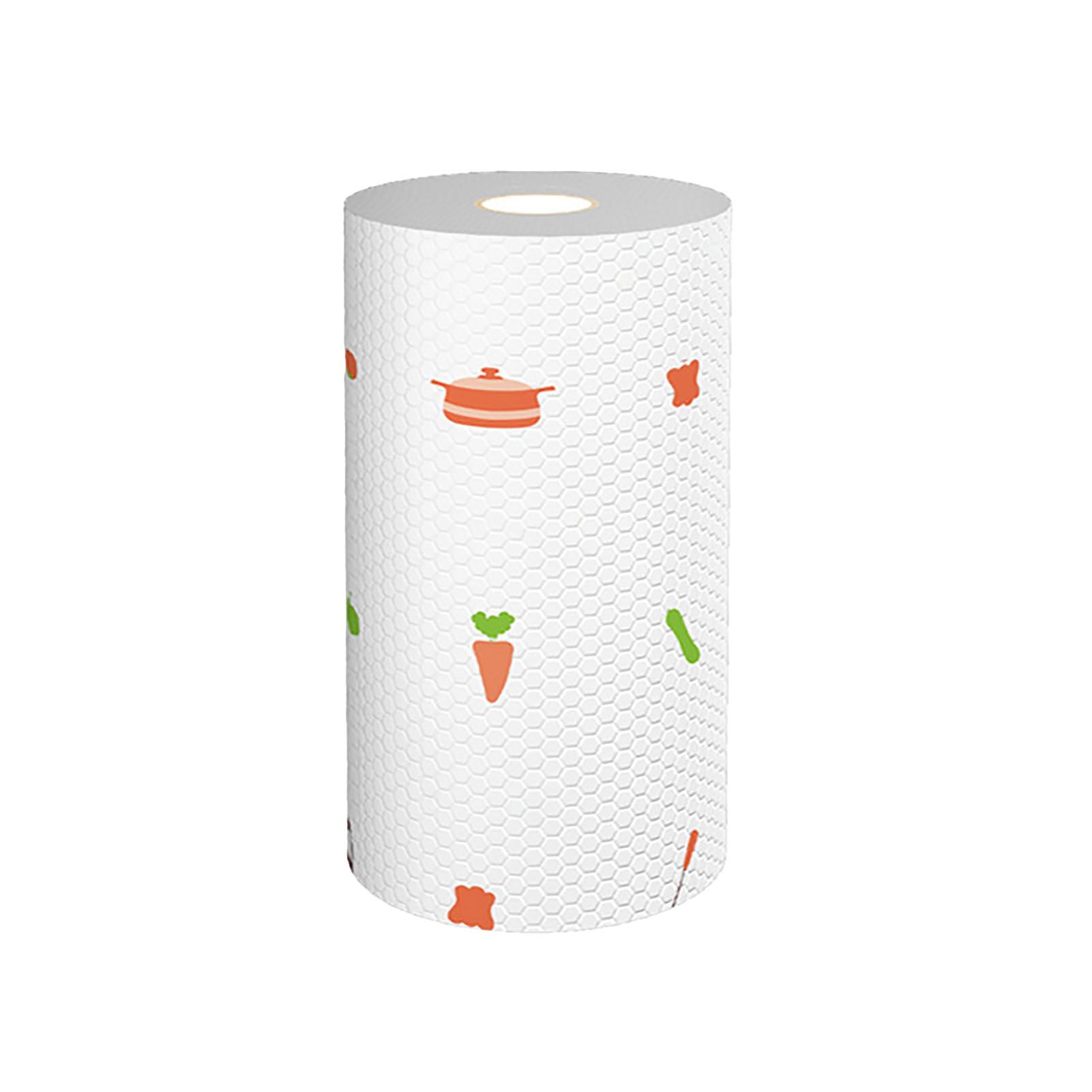 50 PCS Kitchen Paper Towels Wet Dry Use One Time Use Polyester Dish Paper Towels for Dishes Pots - Image 4