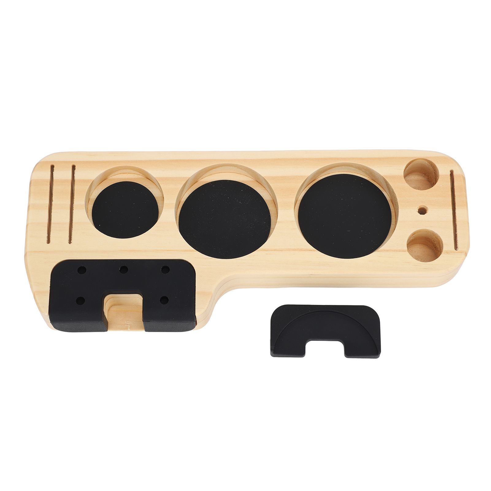 Coffee Tamper Holder Station Wood Coffee Filter Distributor Tamper Holder for Home Cafe Restaurant Hotel Office - Image 1