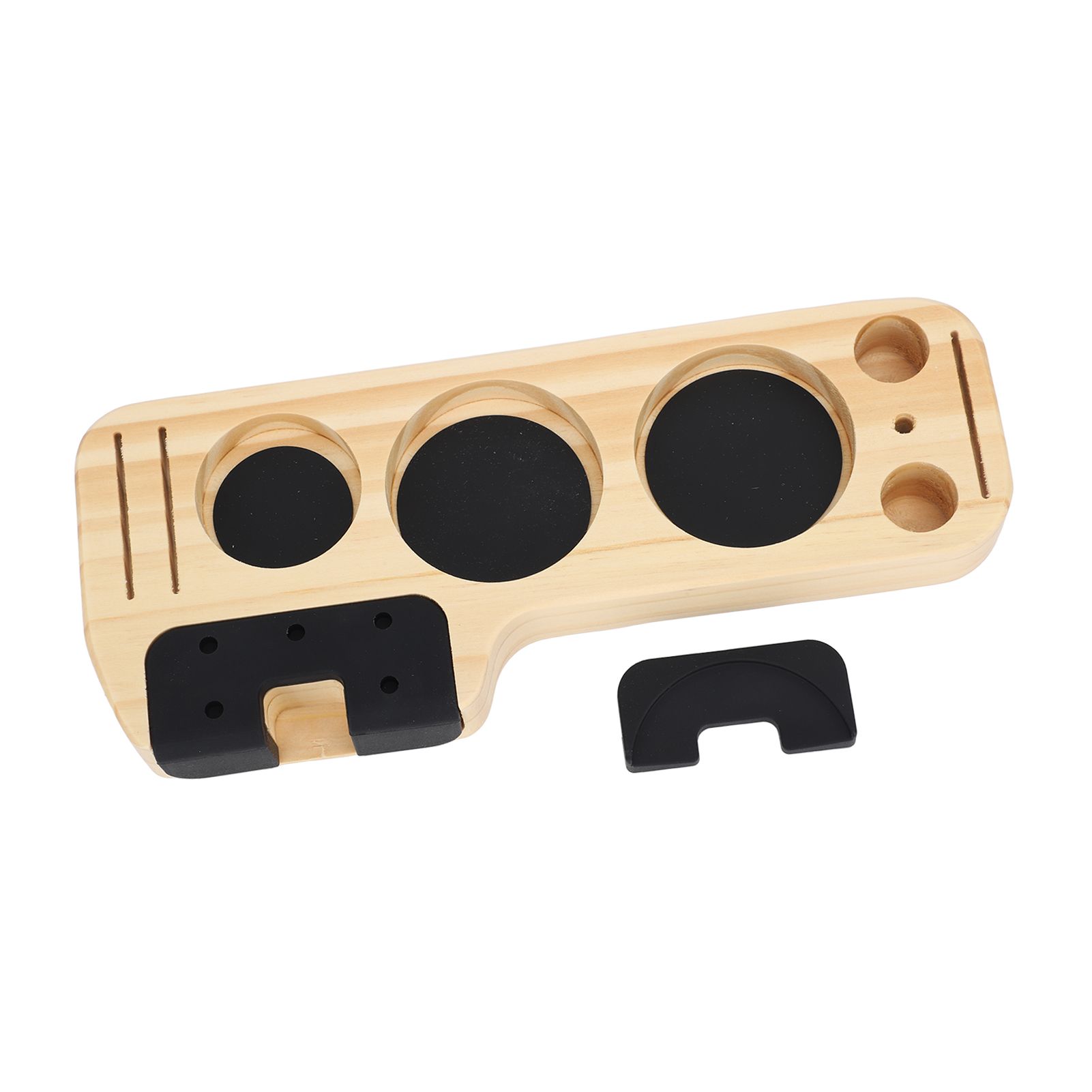 Coffee Tamper Holder Station Wood Coffee Filter Distributor Tamper Holder for Home Cafe Restaurant Hotel Office - Image 2