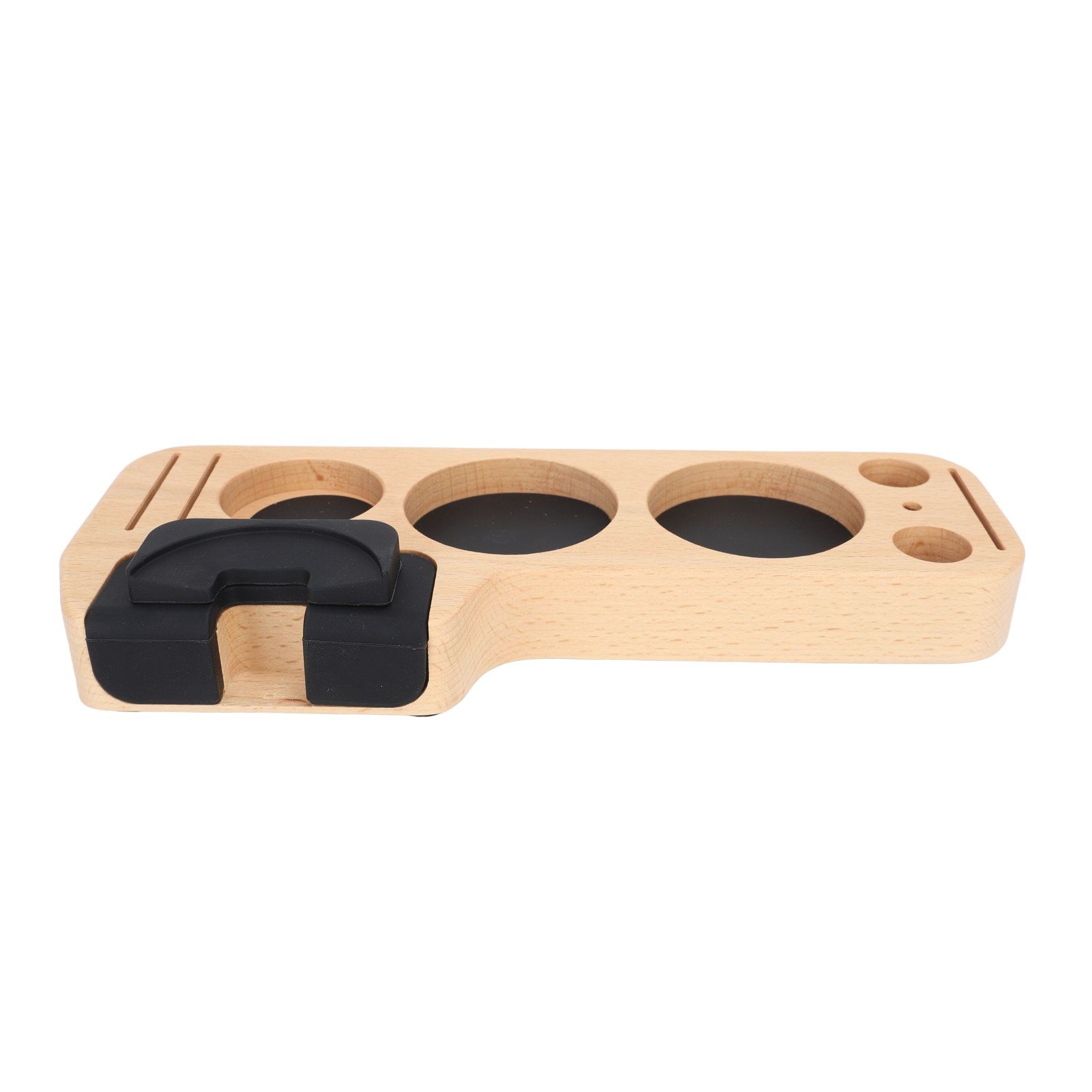 Coffee Tamping Station Wood Tamper Station Compatible with 51mm 53mm 58mm Tamper Distributer Versatile Coffee Accessory - Image 2