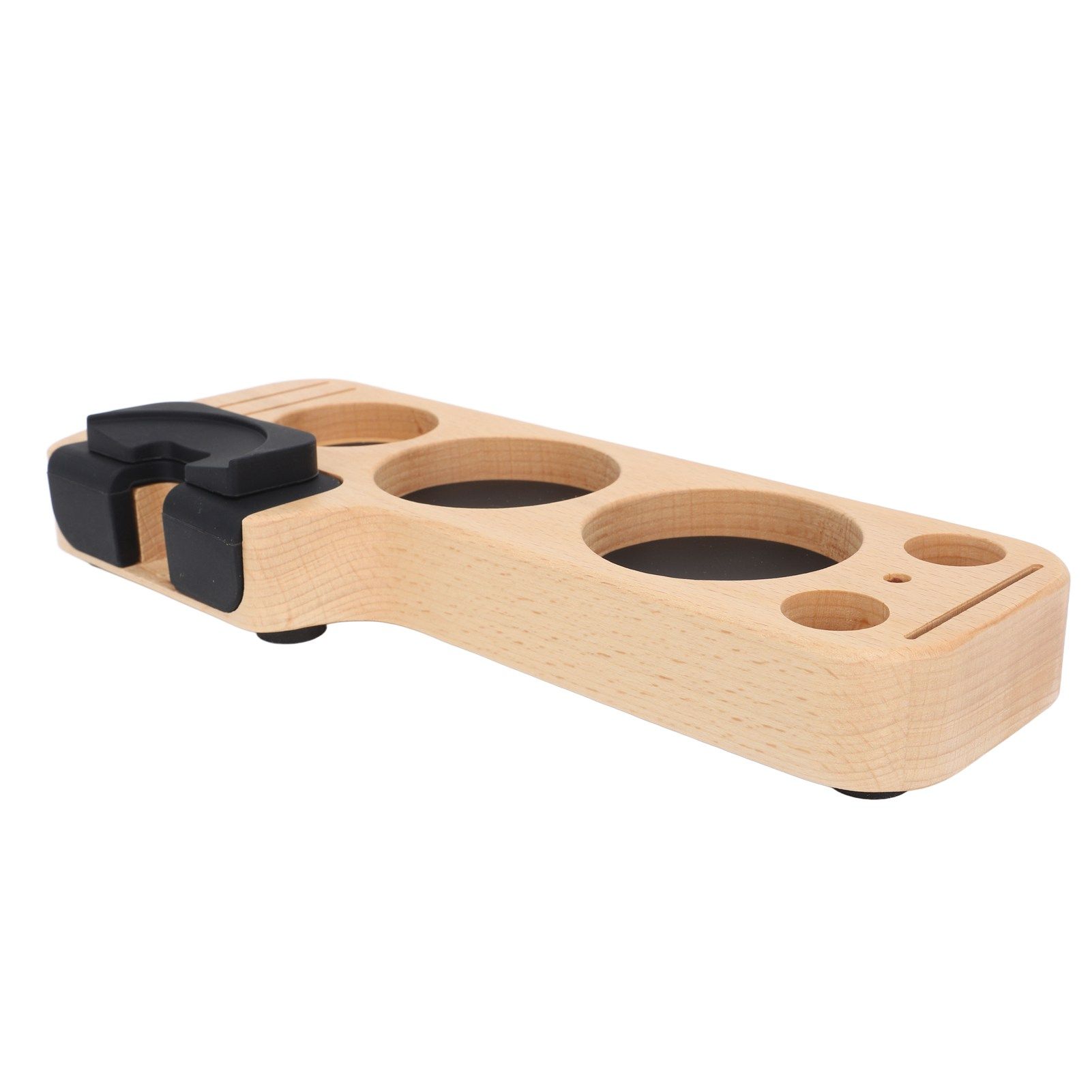 Coffee Tamping Station Wood Tamper Station Compatible with 51mm 53mm 58mm Tamper Distributer Versatile Coffee Accessory - Image 3