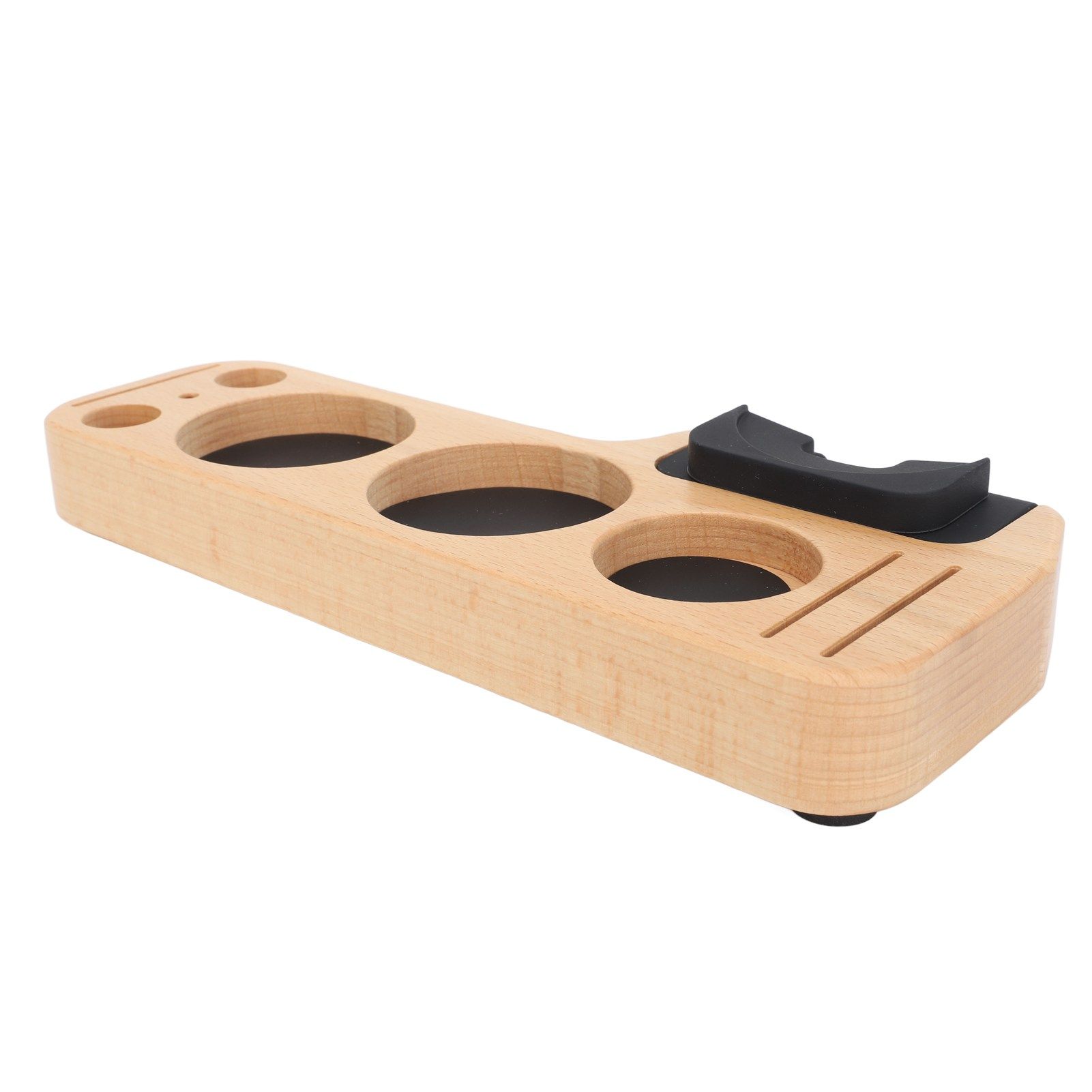 Coffee Tamping Station Wood Tamper Station Compatible with 51mm 53mm 58mm Tamper Distributer Versatile Coffee Accessory - Image 5
