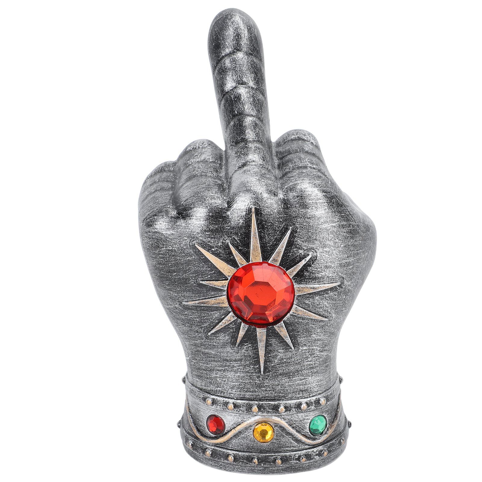 Fist Beer Opener Cool Middle Finger Shape Portable Fist Beer Bottle Opener for Men Husband Dad Grandpa Boyfriend Silver - Image 7