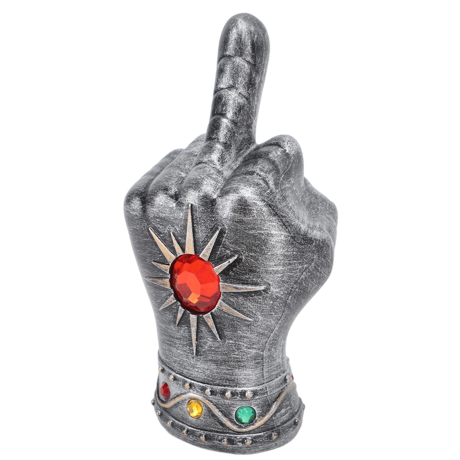 Fist Beer Opener Cool Middle Finger Shape Portable Fist Beer Bottle Opener for Men Husband Dad Grandpa Boyfriend Silver - Image 8
