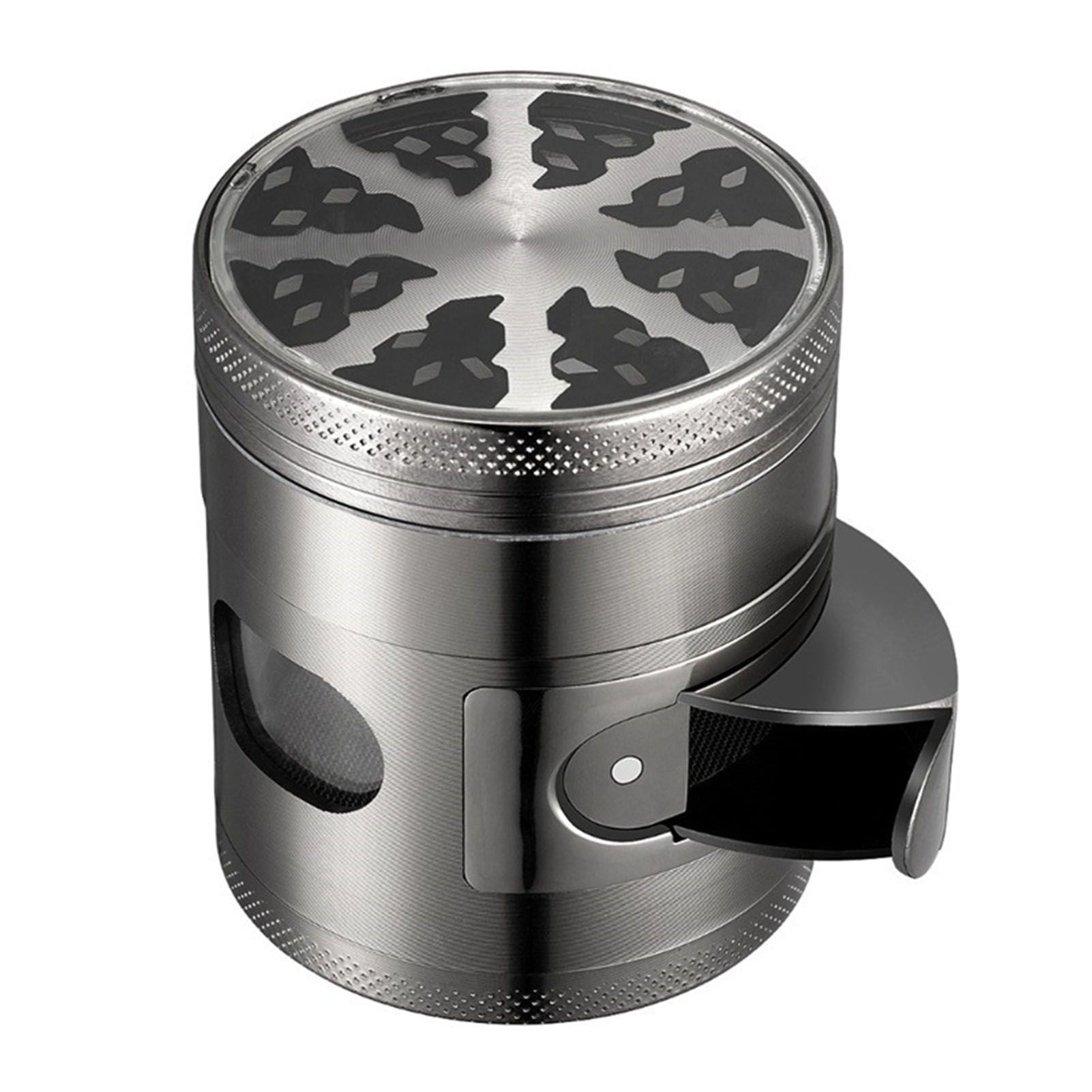 Manual Spice Grinder Small Portable Zinc Alloy Herb Grinder for Household Kitchen Restaurant - Image 1