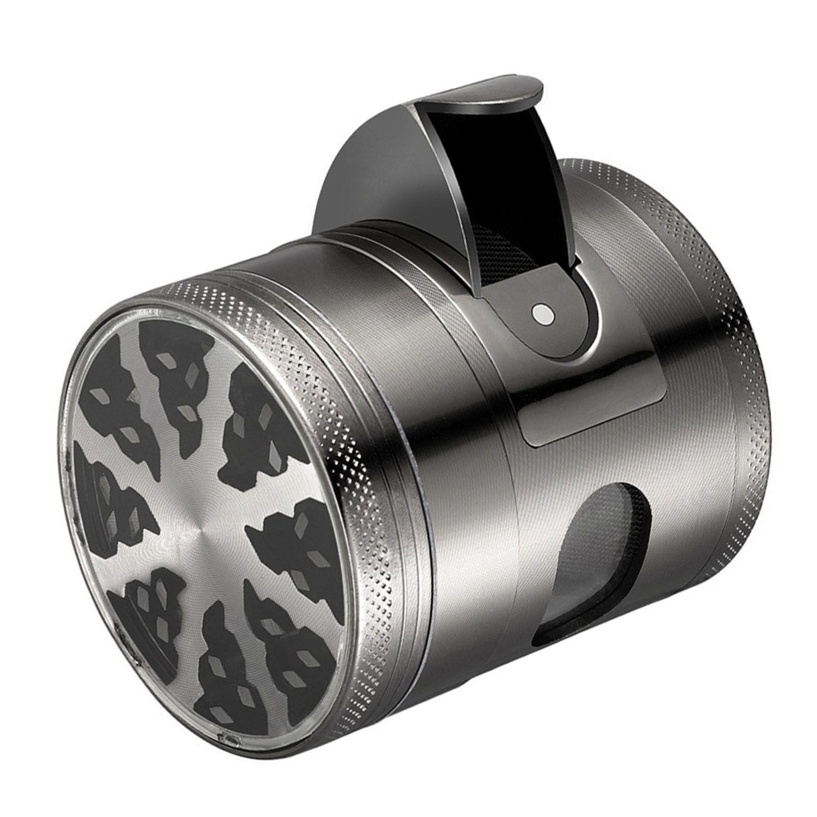 Manual Spice Grinder Small Portable Zinc Alloy Herb Grinder for Household Kitchen Restaurant - Image 2