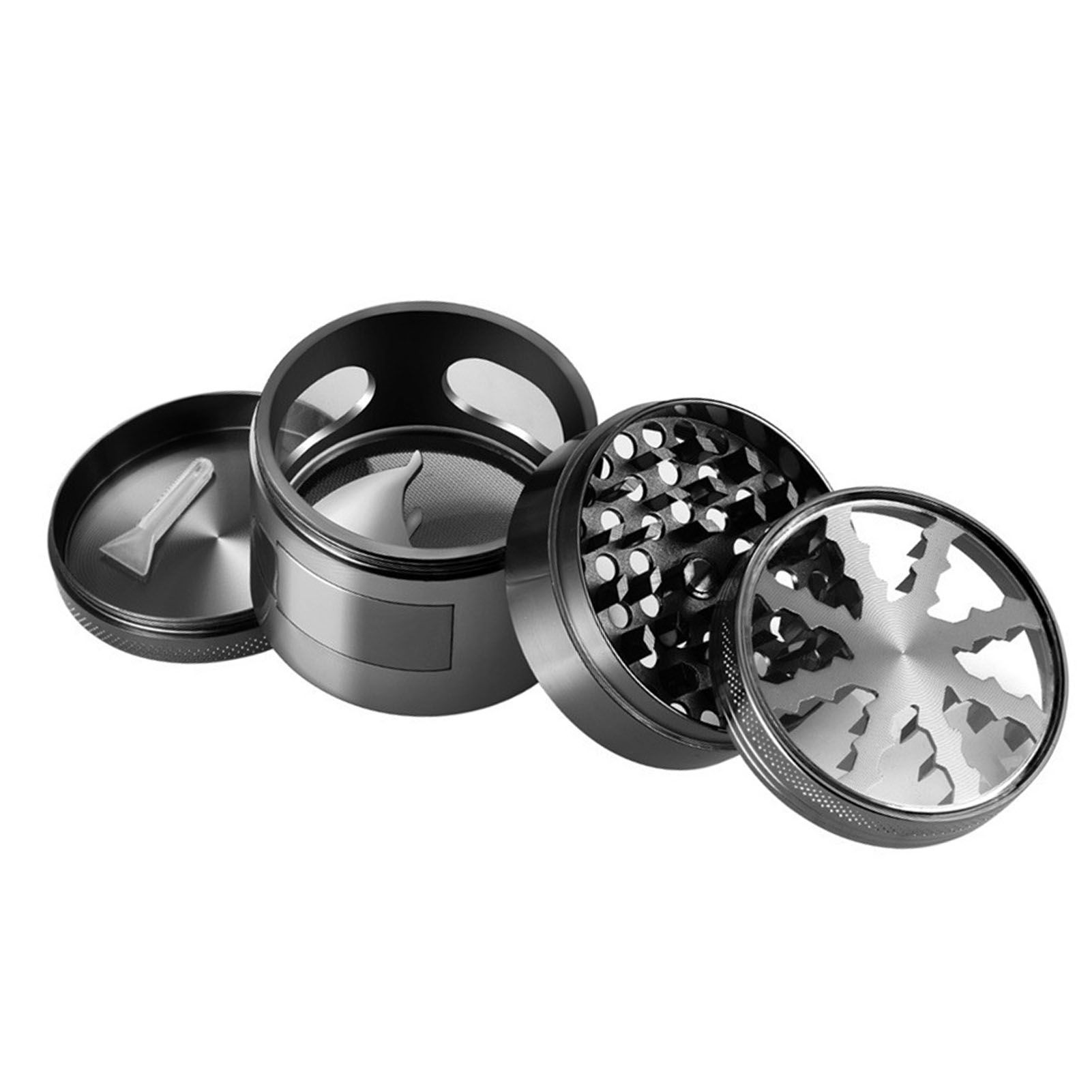 Manual Spice Grinder Small Portable Zinc Alloy Herb Grinder for Household Kitchen Restaurant - Image 5