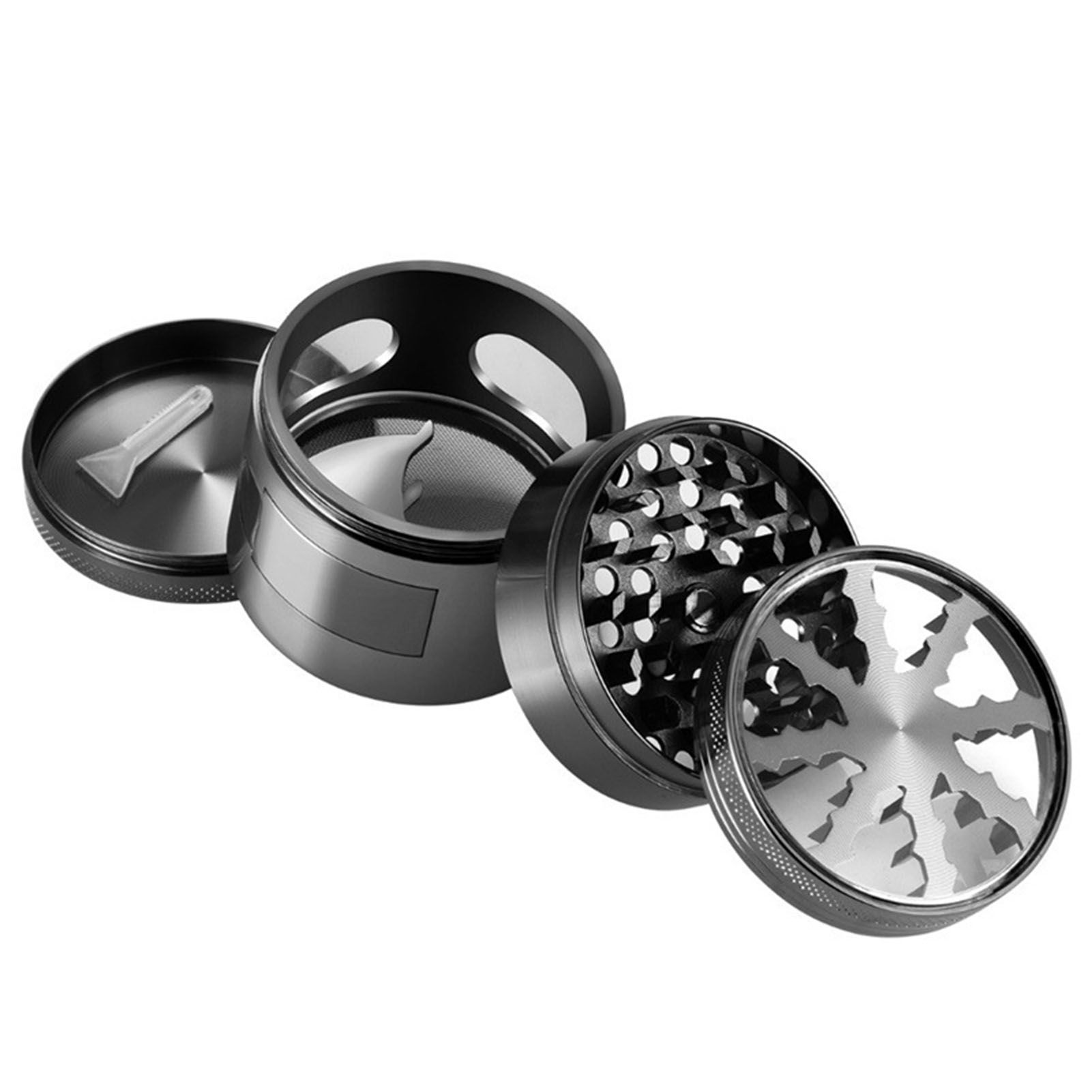 Manual Spice Grinder Small Portable Zinc Alloy Herb Grinder for Household Kitchen Restaurant - Image 6