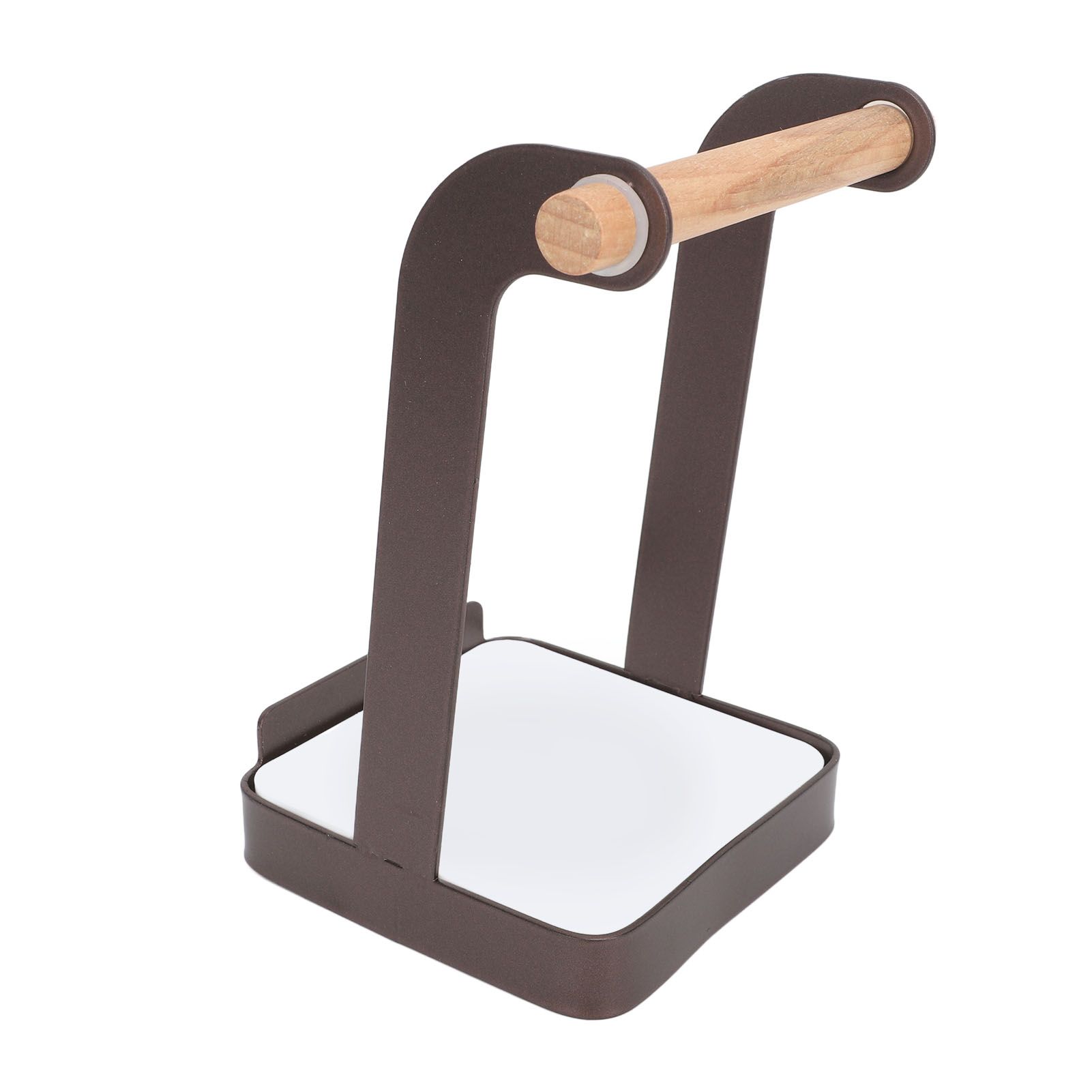 Pot Lid Holder Rack Multifunction Prevent Slip Iron Basin Wood Rack Cooking Tool Spatula Stand Kitchen Organizer Coffee - Image 8