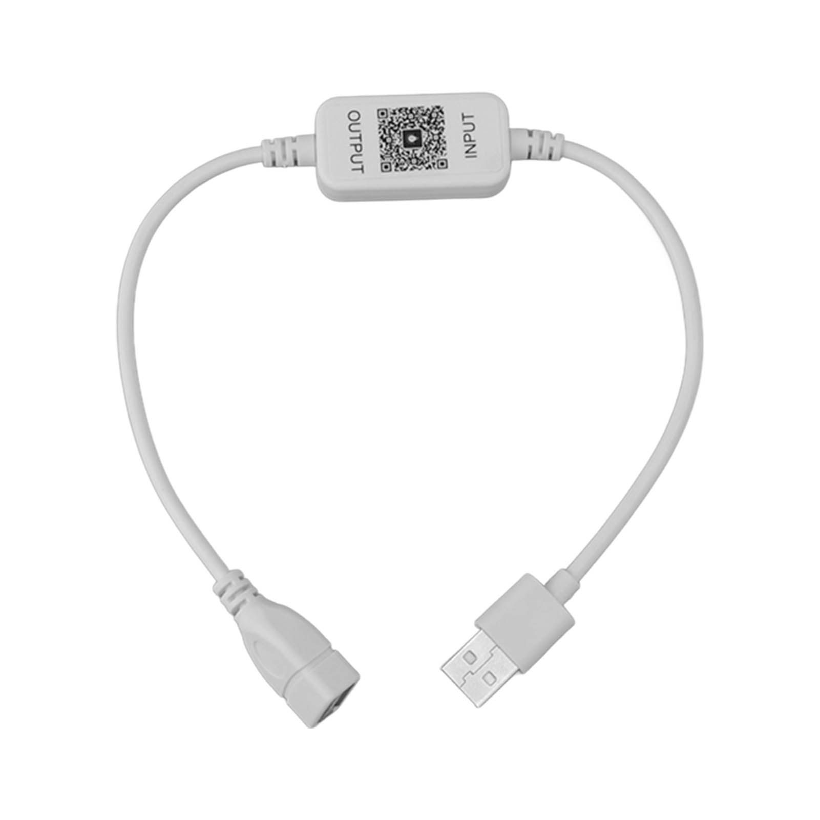 Bluetooth USB Dimmer IP44 Smart Single Color Lights Strip Controller Dimmer Wireless 433HZ Controller Dimmer White - Image 6