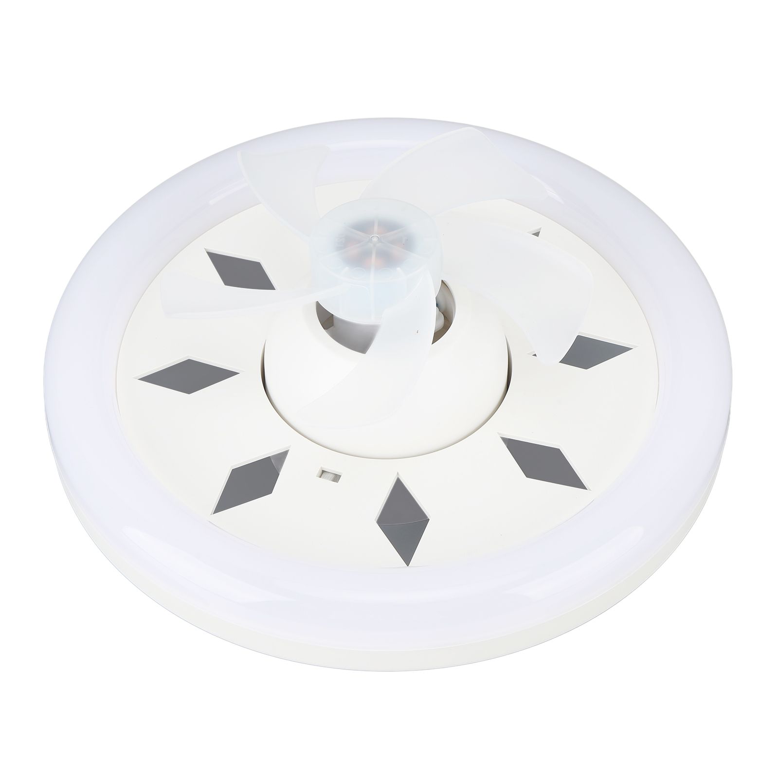 11.8in 60W Ceiling Fan with Light E27 LED Dimmable Ceiling Fans with Remote Control 3 Speeds 5 Blades 360 Degree Rotatable 85‑265V - Image 3