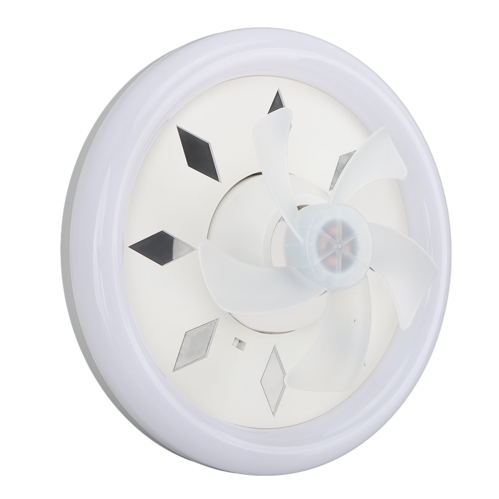 11.8in 60W Ceiling Fan with Light E27 LED Dimmable Ceiling Fans with Remote Control 3 Speeds 5 Blades 360 Degree Rotatable 85‑265V - Image 7