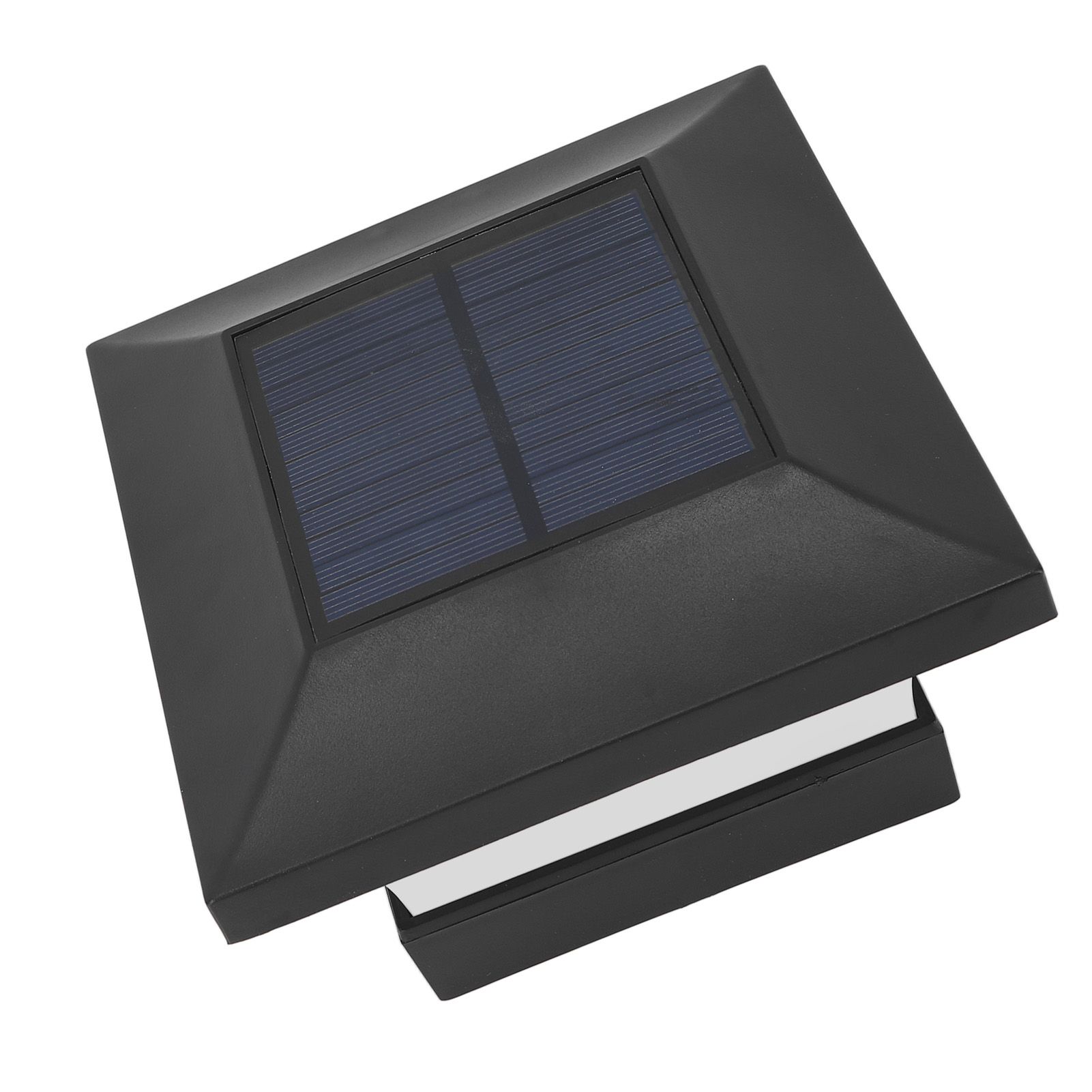 Solar Capital Lamp White Light 2000mAh IP65 LED Solar Post Cap Lights for Courtyard Fences Bridge 3W 6000K - Image 8