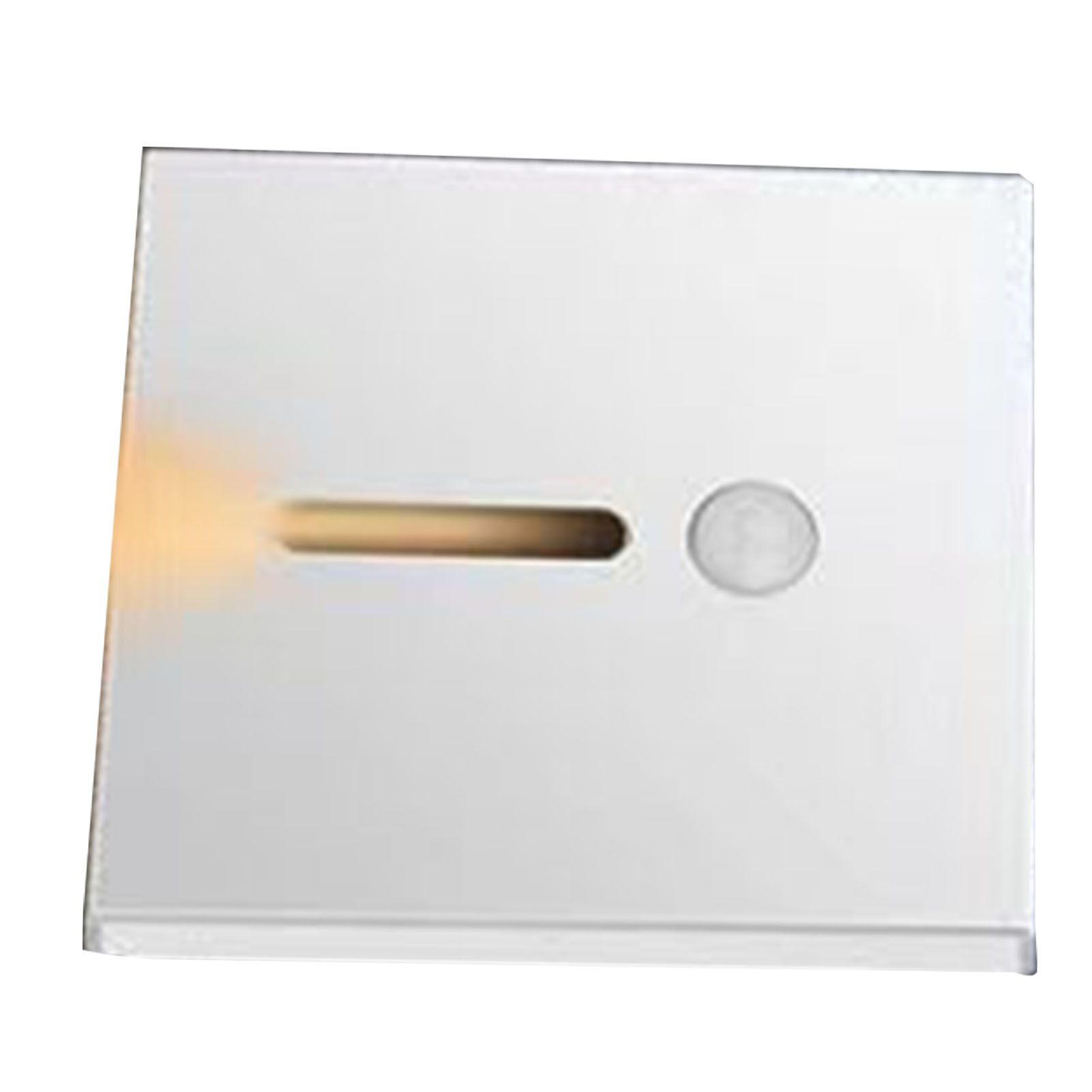 LED Motion Sensor Night Light ABS Small LED Induction Lamp for Bedside Corridor Hallway White - Image 2