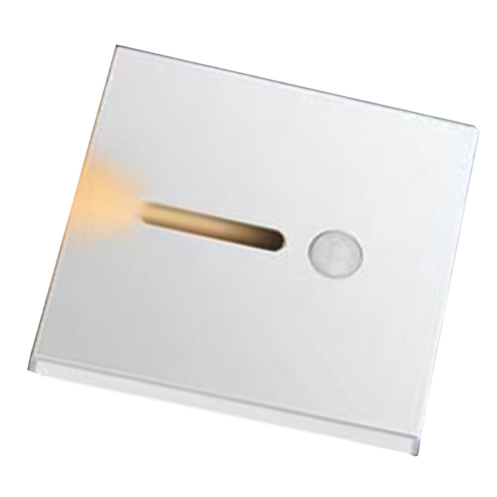 LED Motion Sensor Night Light ABS Small LED Induction Lamp for Bedside Corridor Hallway White - Image 3