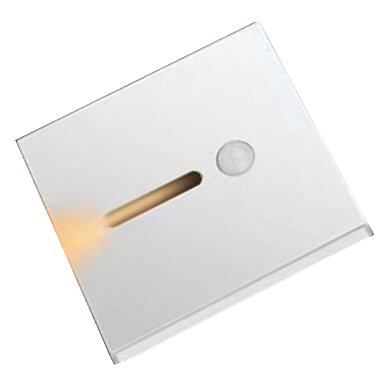 LED Motion Sensor Night Light ABS Small LED Induction Lamp for Bedside Corridor Hallway White - Image 4