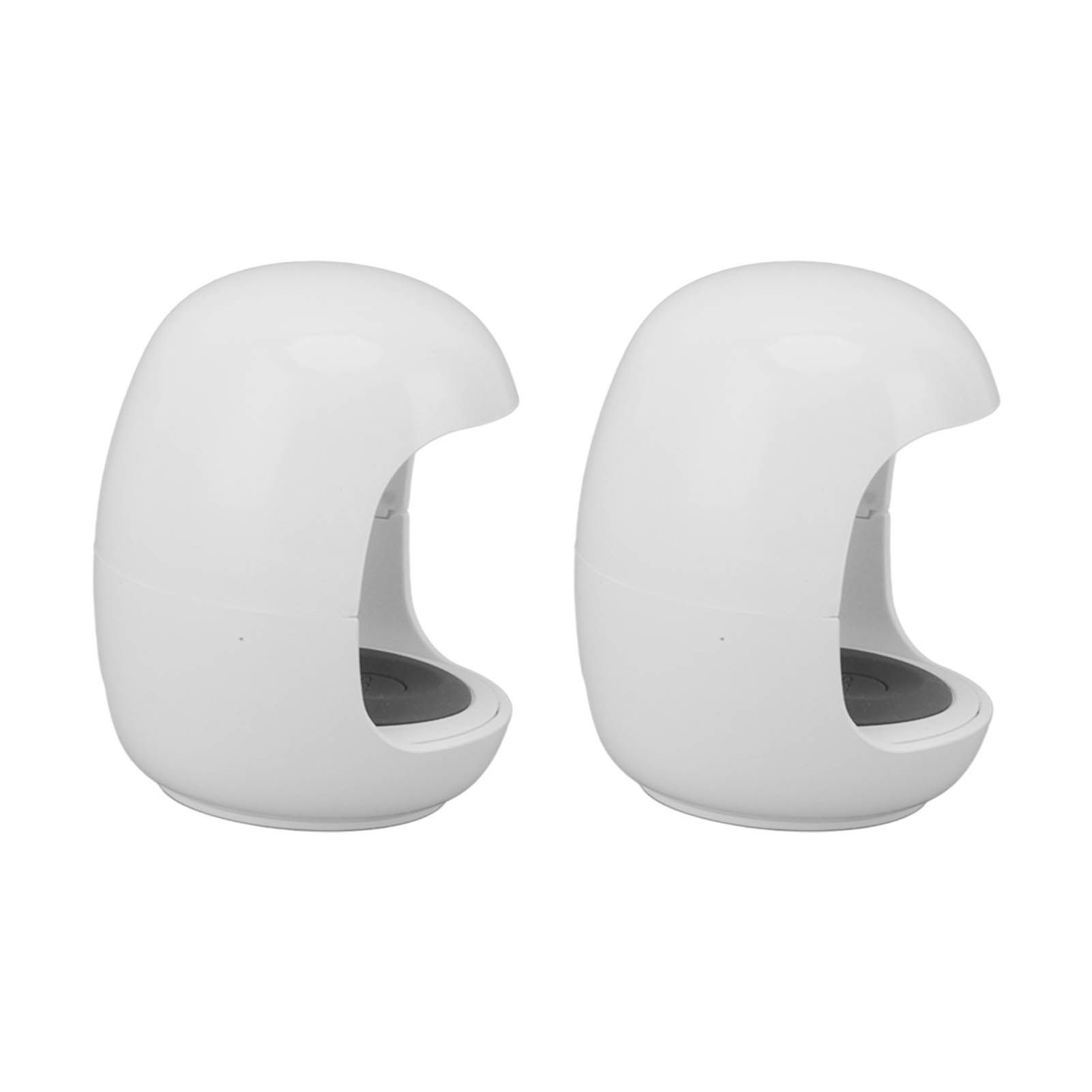 2Pcs Mini LED Nail Lamp Cute Mini Eggshell Quick Drying Portable UV Gel Nail Lamp for Home Nail Salon - Image 4