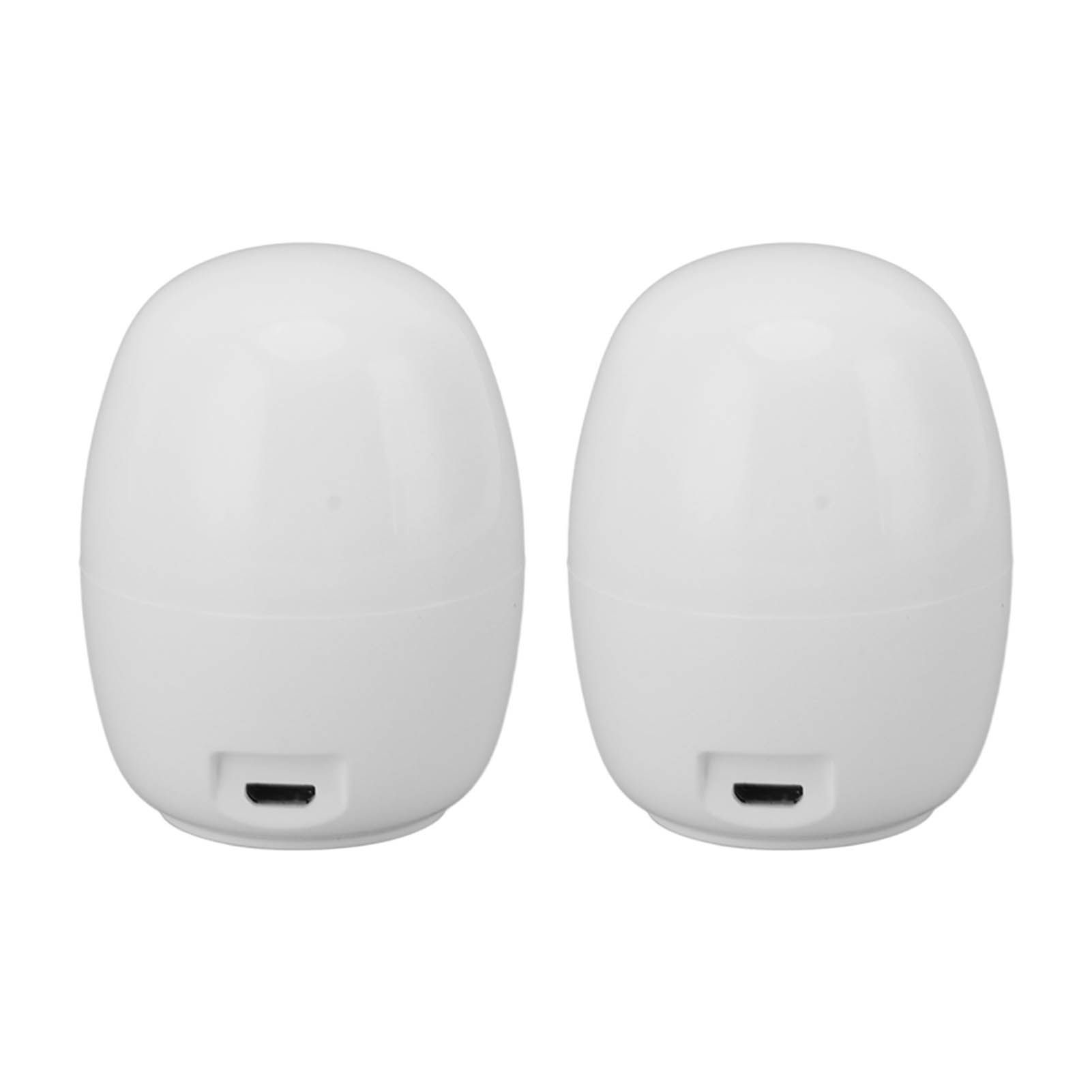2Pcs Mini LED Nail Lamp Cute Mini Eggshell Quick Drying Portable UV Gel Nail Lamp for Home Nail Salon - Image 5